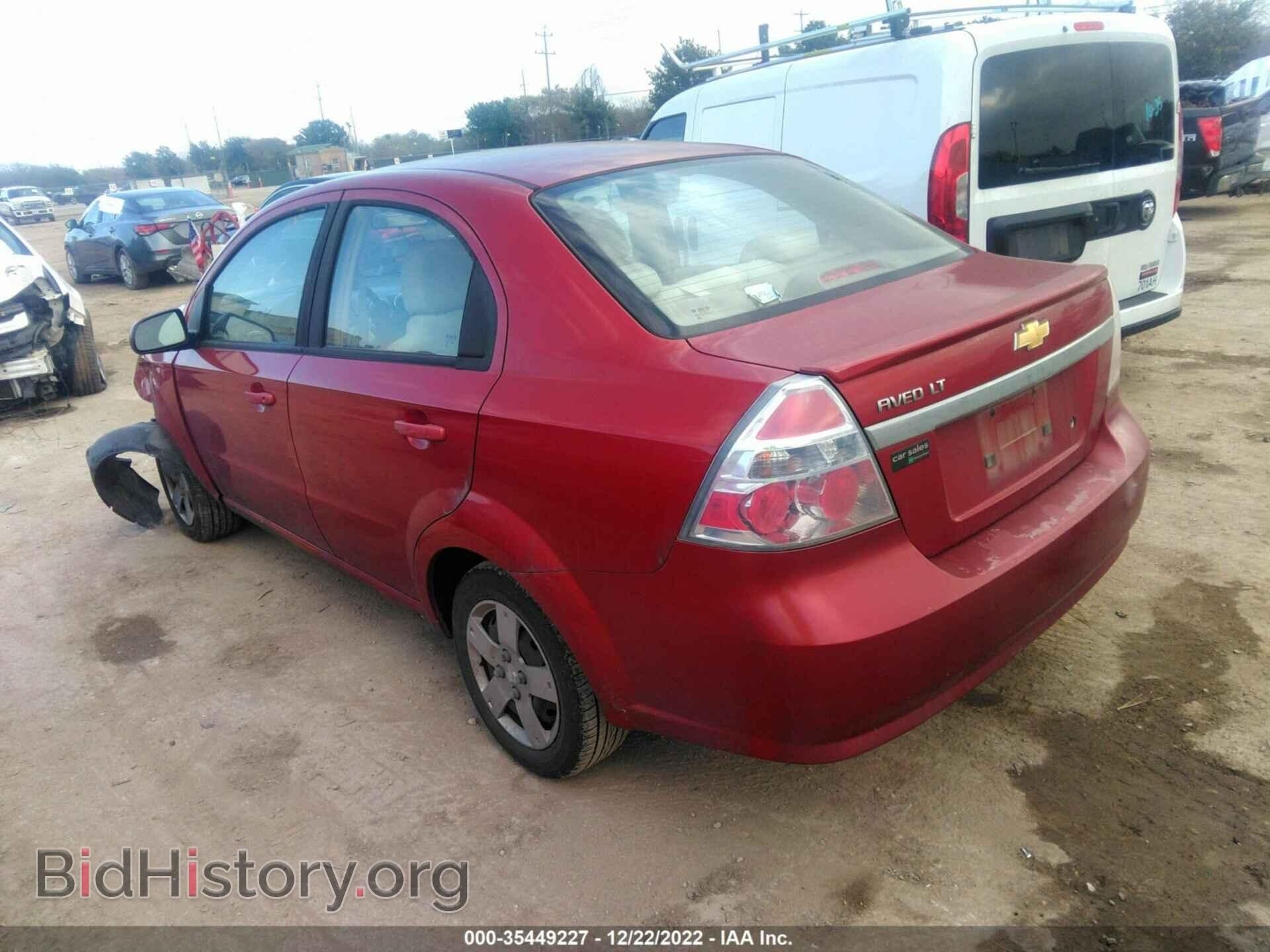 2011 CHEVROLET AVEO - VIN: KL1TG5DE3BB221764 - Фото 3