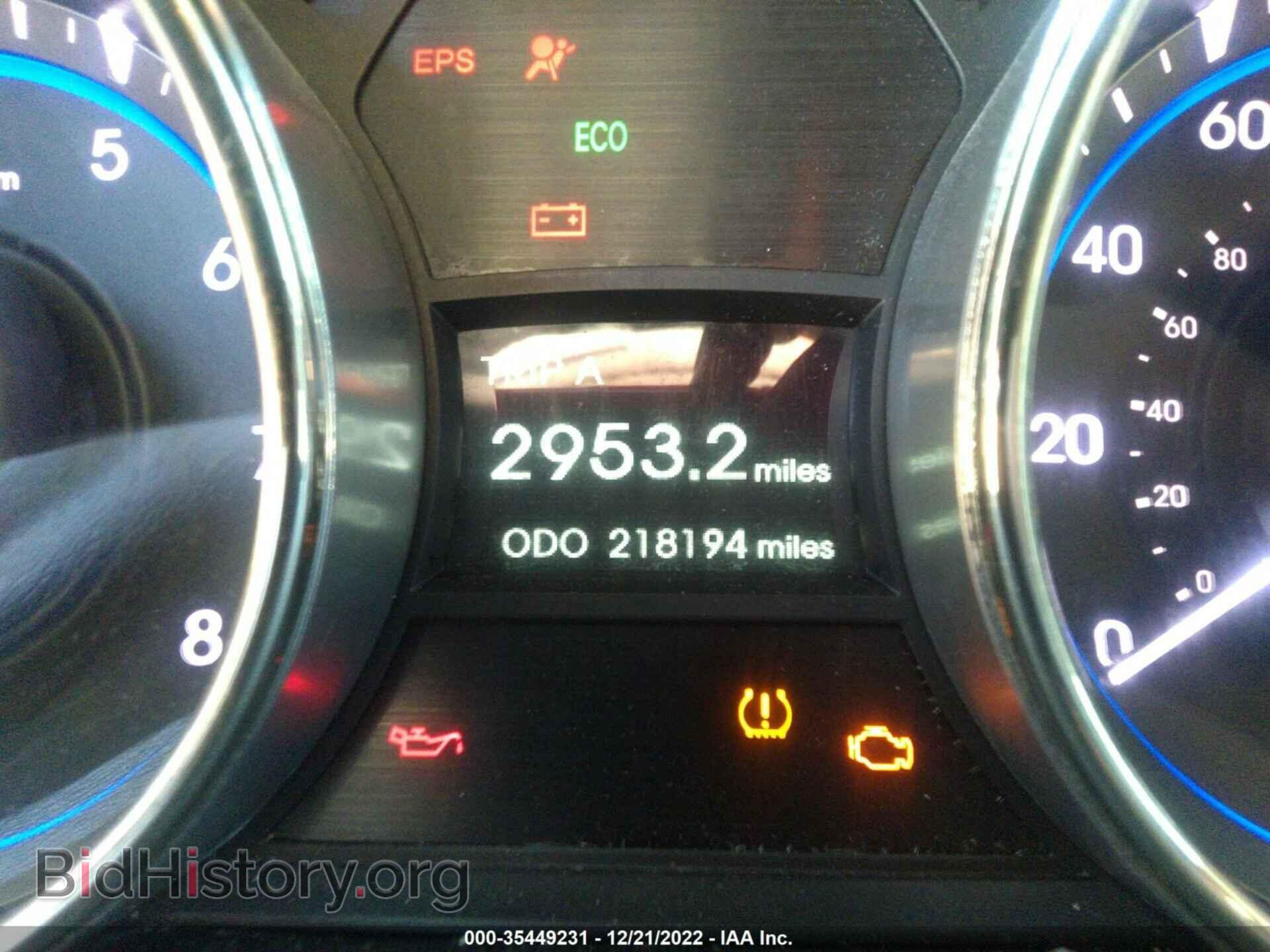 2012 HYUNDAI SONATA - VIN: 5NPEB4AC1CH342449 - Фото 7