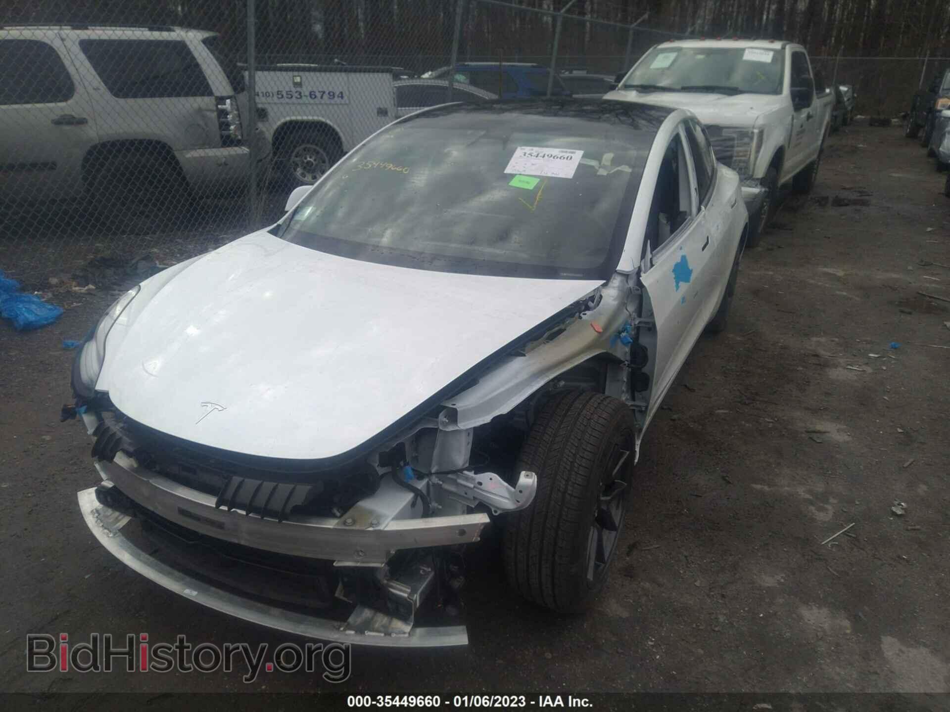 2020 TESLA MODEL 3 - VIN: 5YJ3E1EB5LF746562 - Фото 2