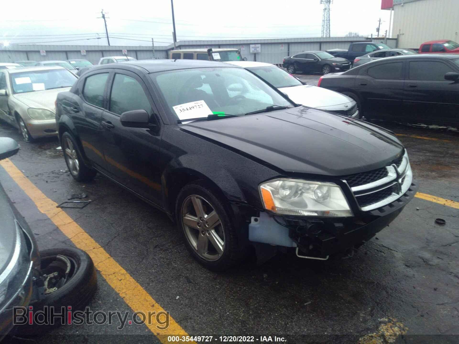 Photo 1C3CDZCB8CN160206 - DODGE AVENGER 2012