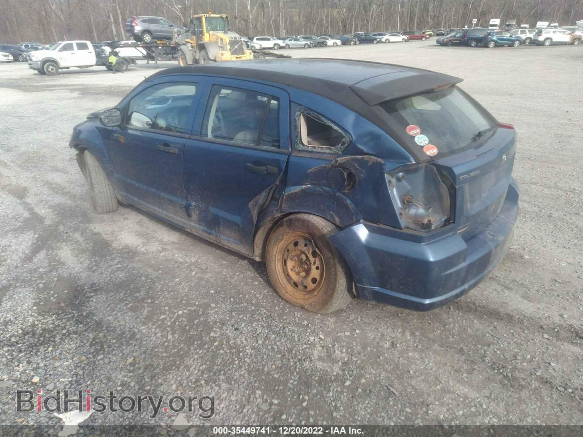 2007 DODGE CALIBER - VIN: 1B3HB28B47D364537 - Фото 3