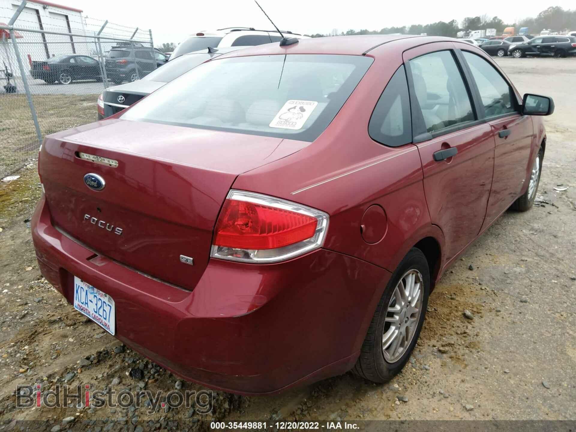 2009 FORD FOCUS - VIN: 1FAHP35N49W270305 - Фото 4