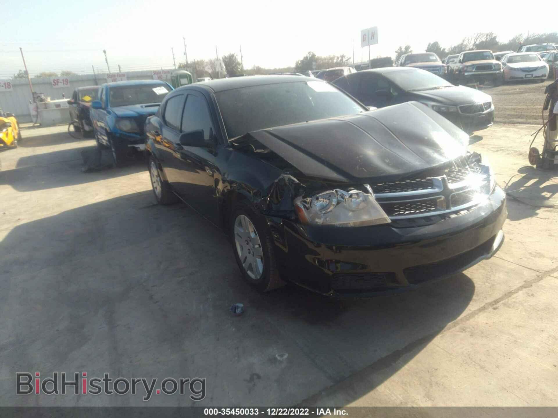 Photo 1C3CDZAB4EN200495 - DODGE AVENGER 2014