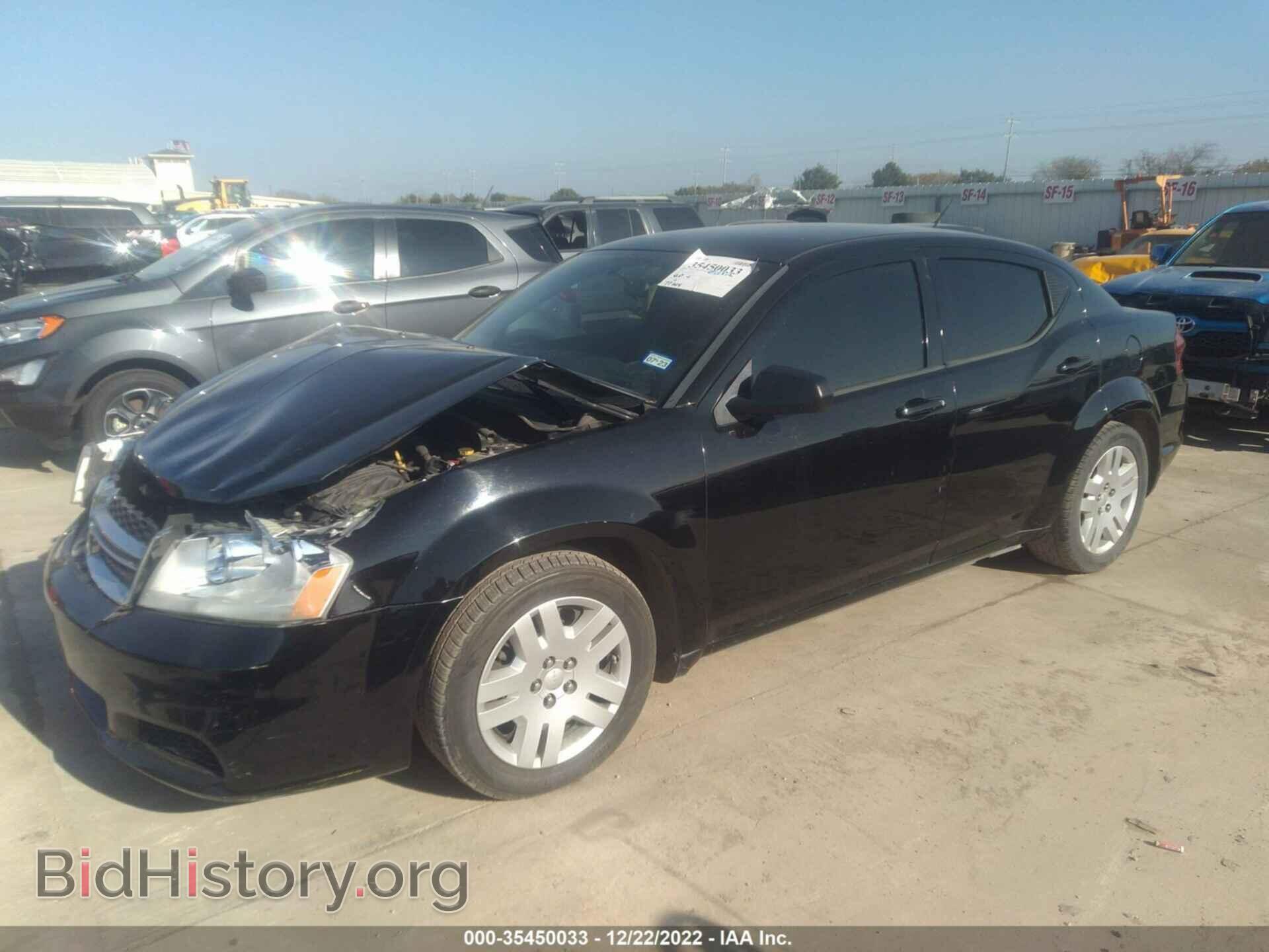 2014 DODGE AVENGER - VIN: 1C3CDZAB4EN200495 - Photo 2