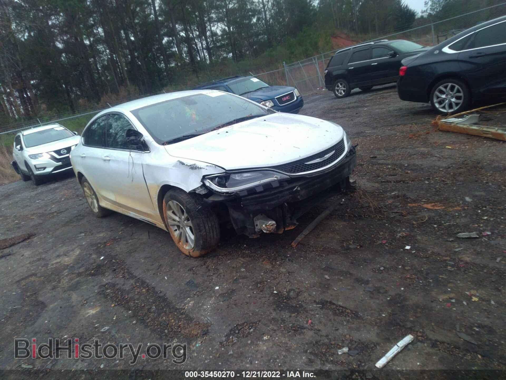 Фотография 1C3CCCABXGN166310 - CHRYSLER 200 2016