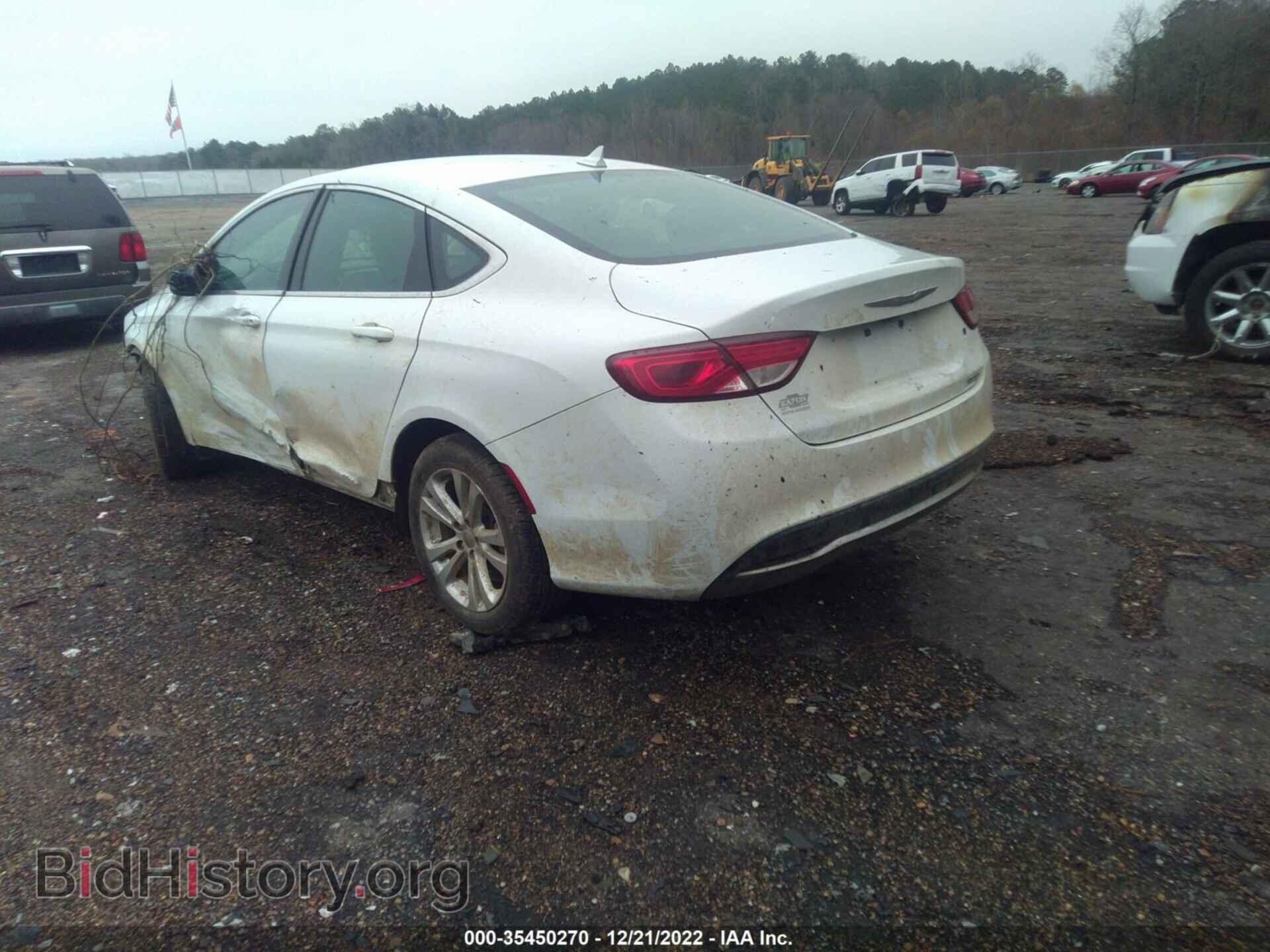 2016 CHRYSLER 200 - VIN: 1C3CCCABXGN166310 - Фото 3