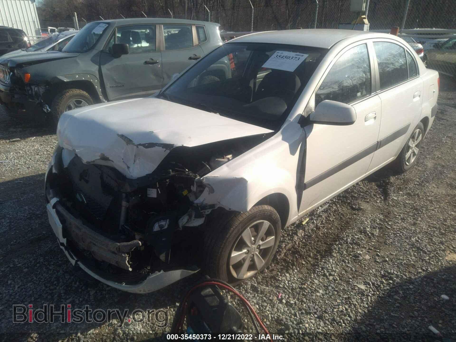 2009 KIA RIO - VIN: KNADE223496454071 - Фото 2