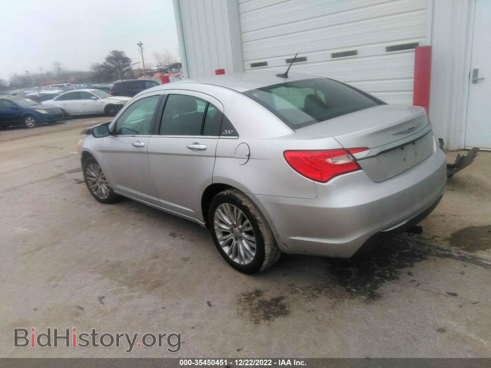 2012 CHRYSLER 200 - VIN: 1C3CCBCB6CN101973 - Фото 3
