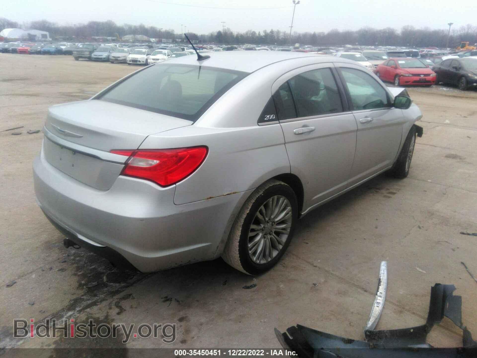 2012 CHRYSLER 200 - VIN: 1C3CCBCB6CN101973 - Фото 4
