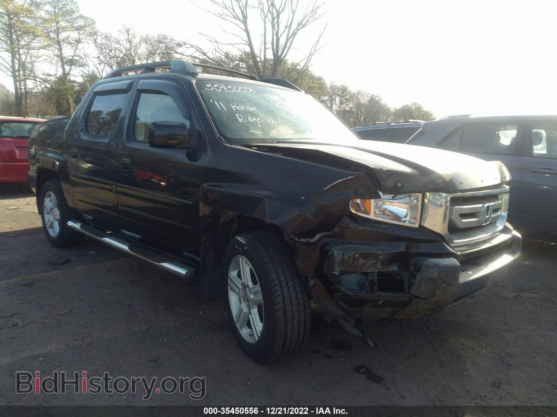 Фотография 5FPYK1F53BB003380 - HONDA RIDGELINE 2011