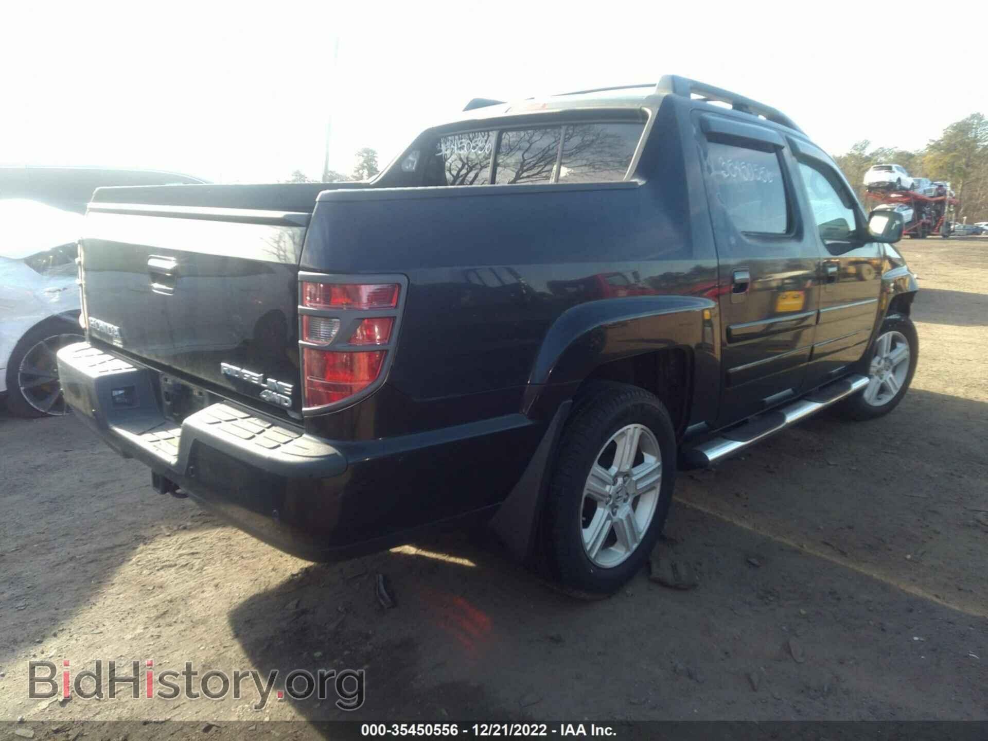 2011 HONDA RIDGELINE - VIN: 5FPYK1F53BB003380 - Фото 4