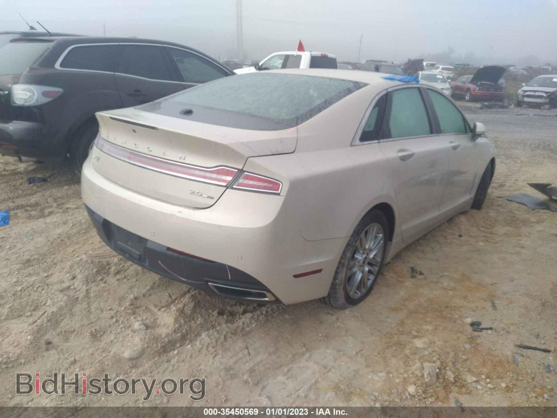 2016 LINCOLN MKZ - VIN: 3LN6L2G97GR612042 - Фото 4