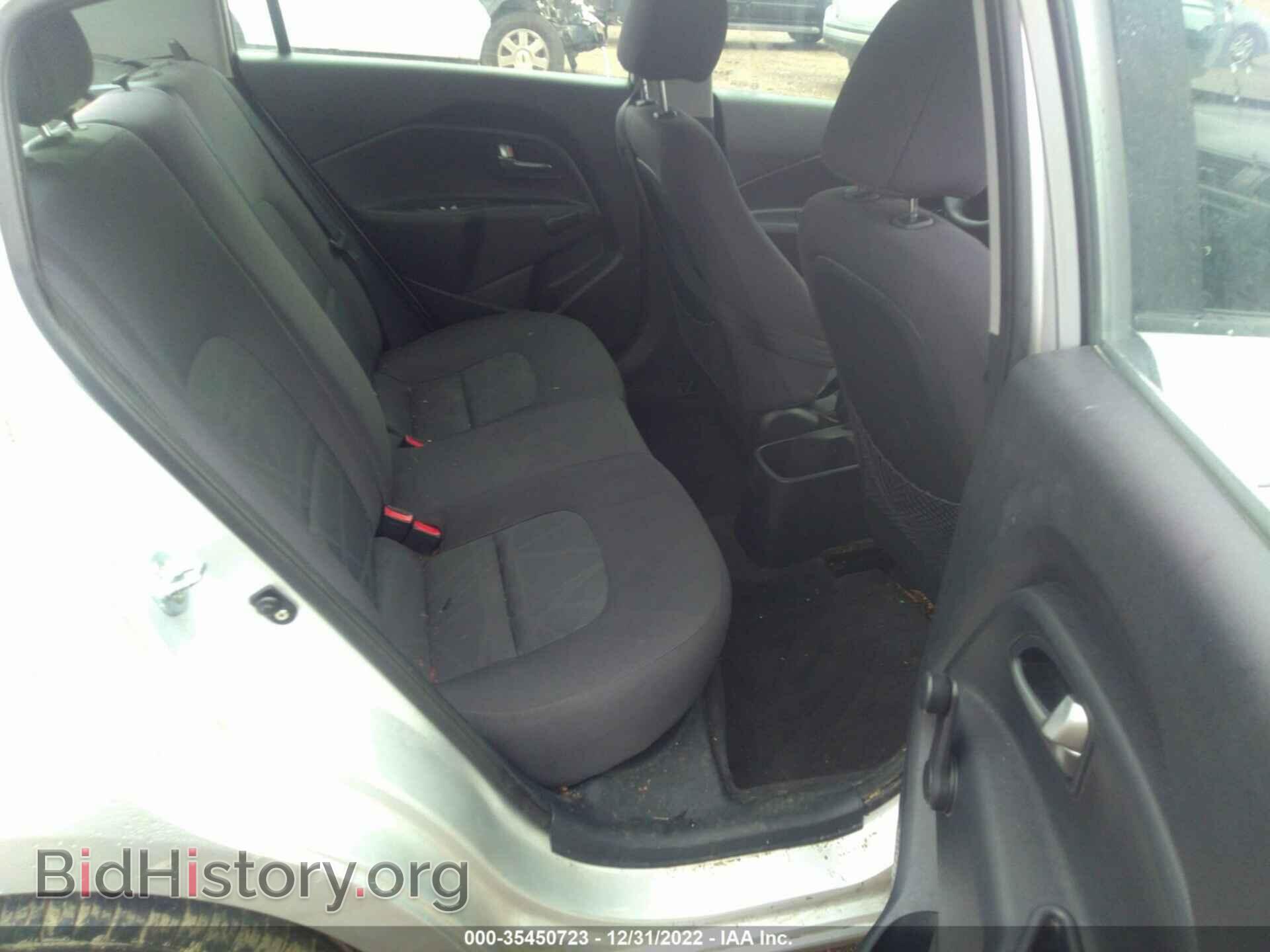 2012 KIA RIO - VIN: KNADM4A35C6094347 - Фото 8