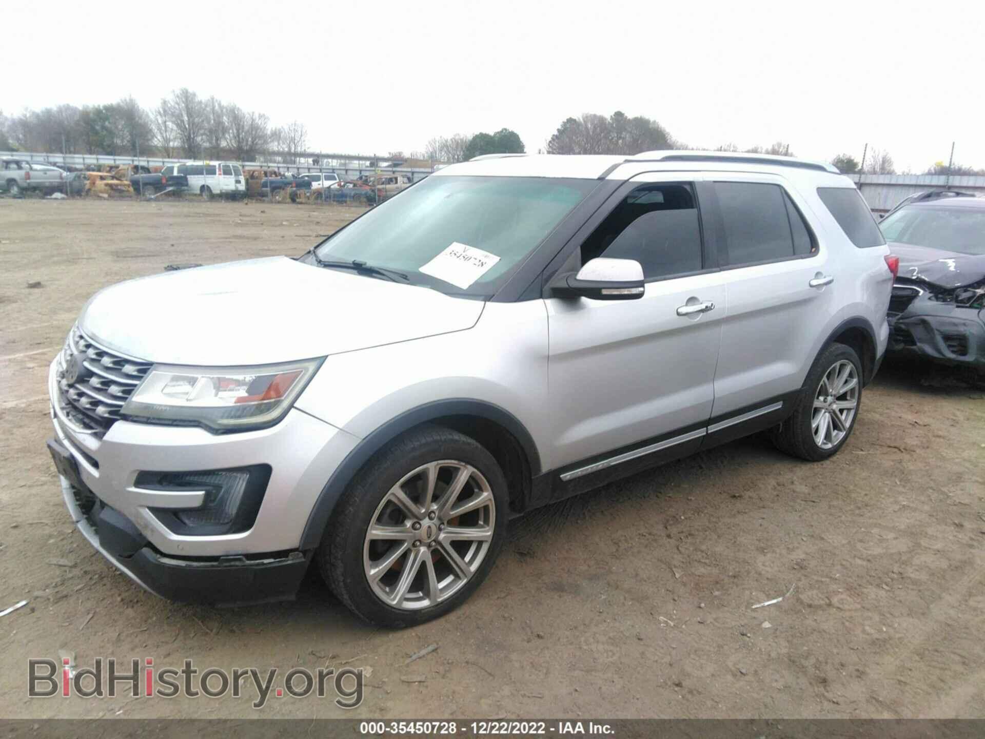 2016 FORD EXPLORER - VIN: 1FM5K7F84GGA19976 - Фото 2