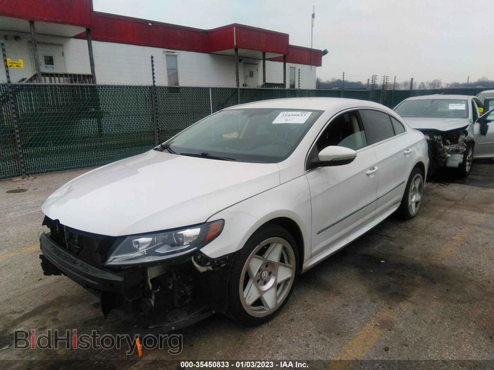 2013 VOLKSWAGEN CC - VIN: WVWAP7AN8DE565575 - Фото 2