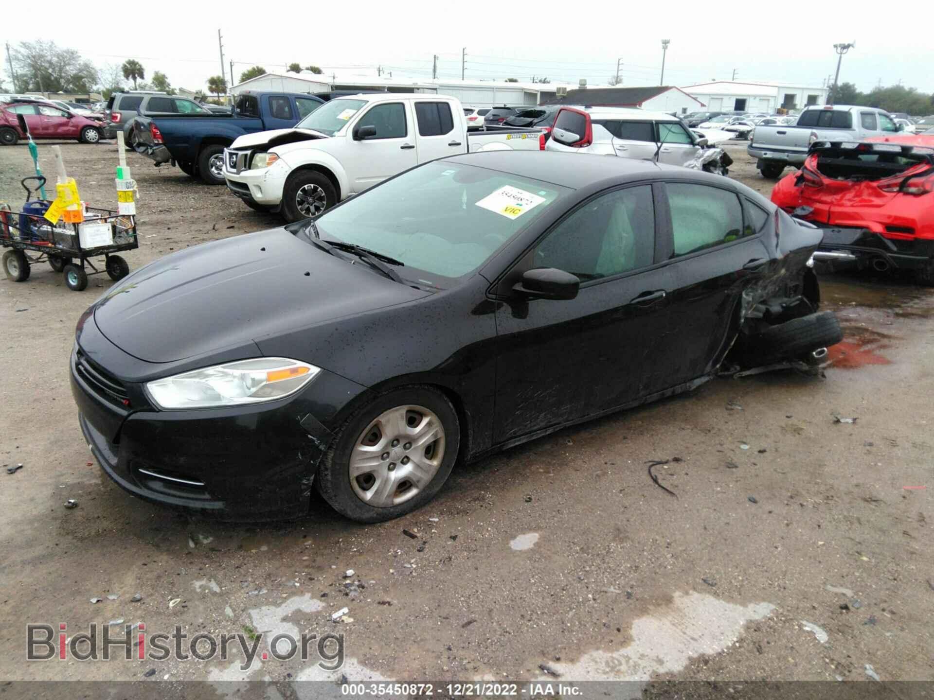 2013 DODGE DART - VIN: 1C3CDFAH2DD215939 - Фото 2