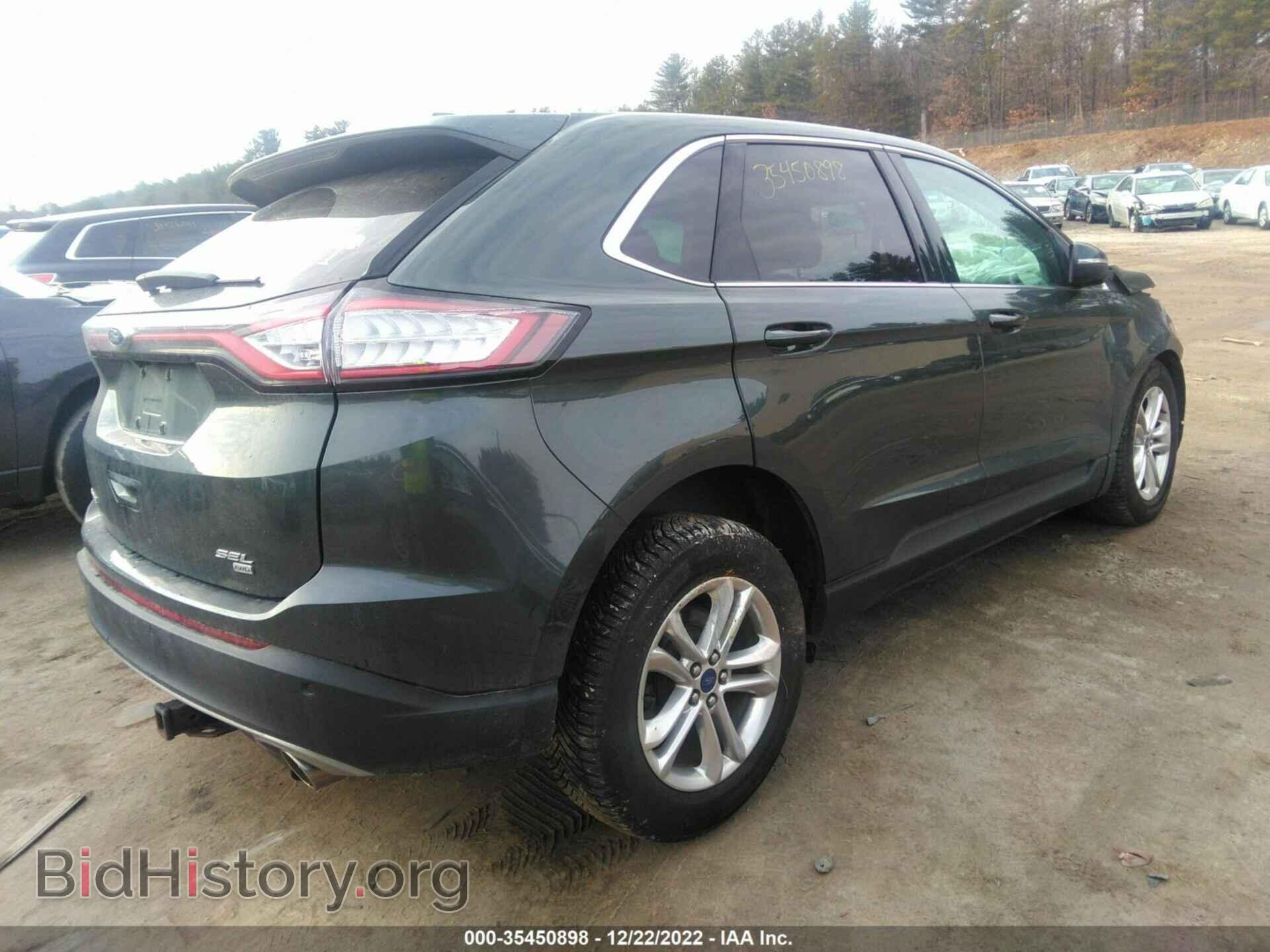 2015 FORD EDGE - VIN: 2FMTK4J86FBC27439 - Photo 4