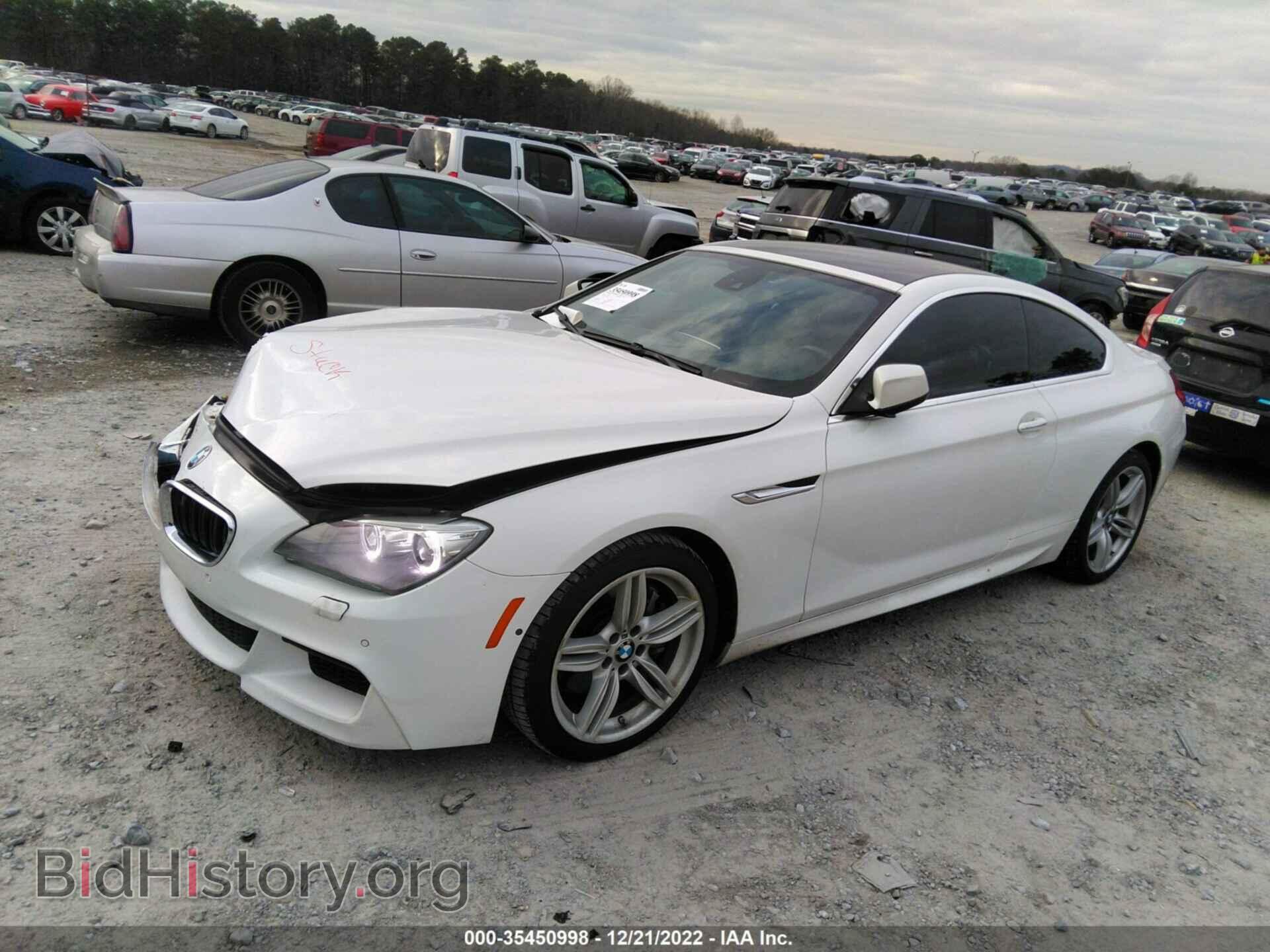 2012 BMW 6 SERIES - VIN: WBALX3C56CC528384 - Фото 2