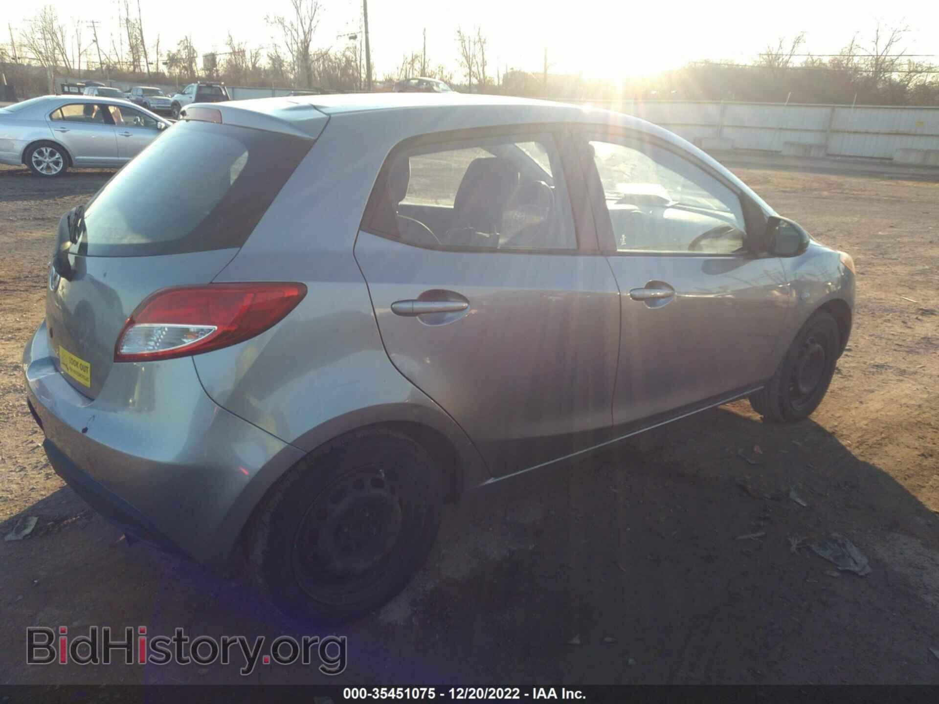 2014 MAZDA MAZDA2 - VIN: JM1DE1KY4E0187102 - Фото 4