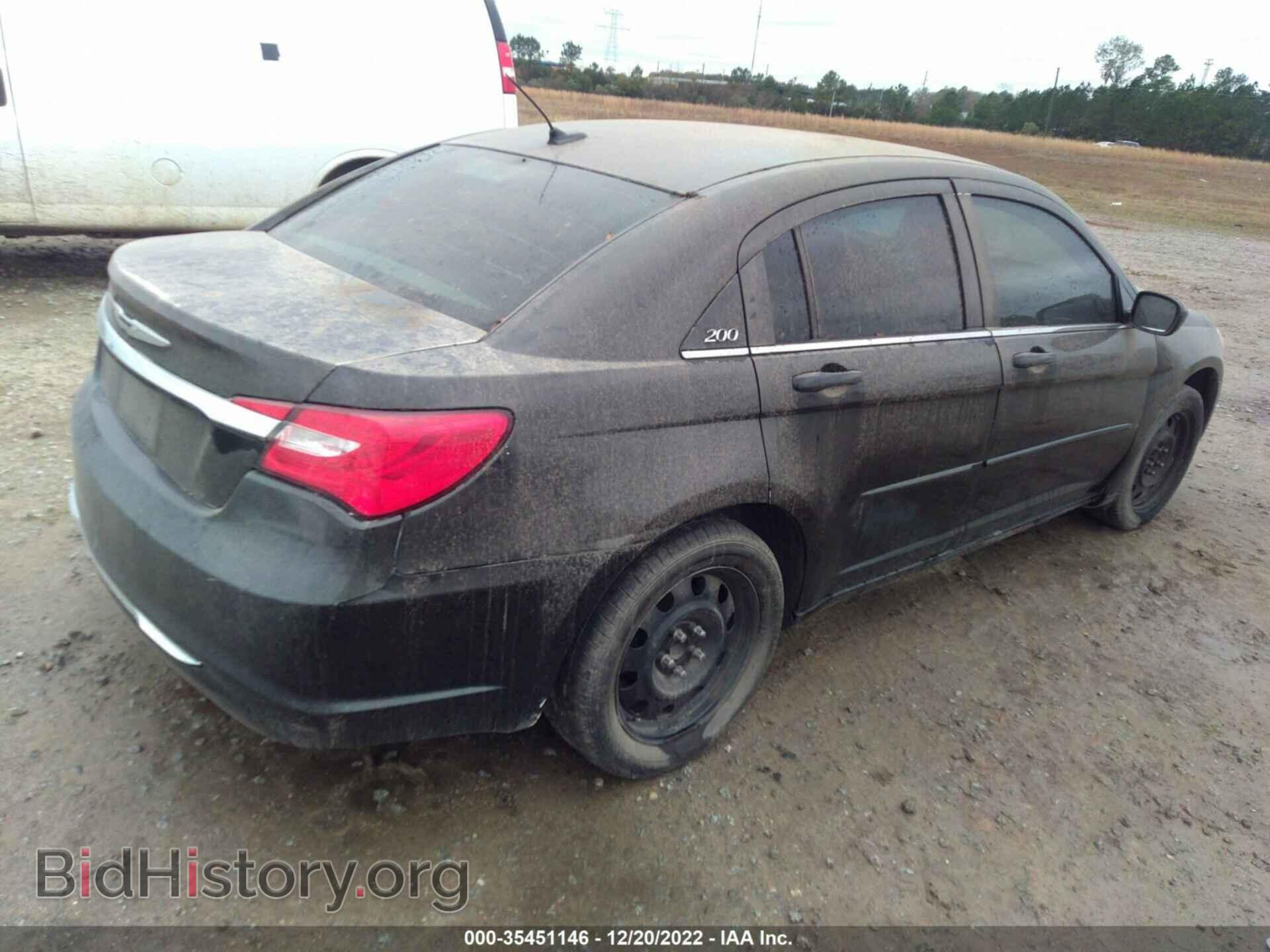 2012 CHRYSLER 200 - VIN: 1C3CCBAB2CN201801 - Фото 4