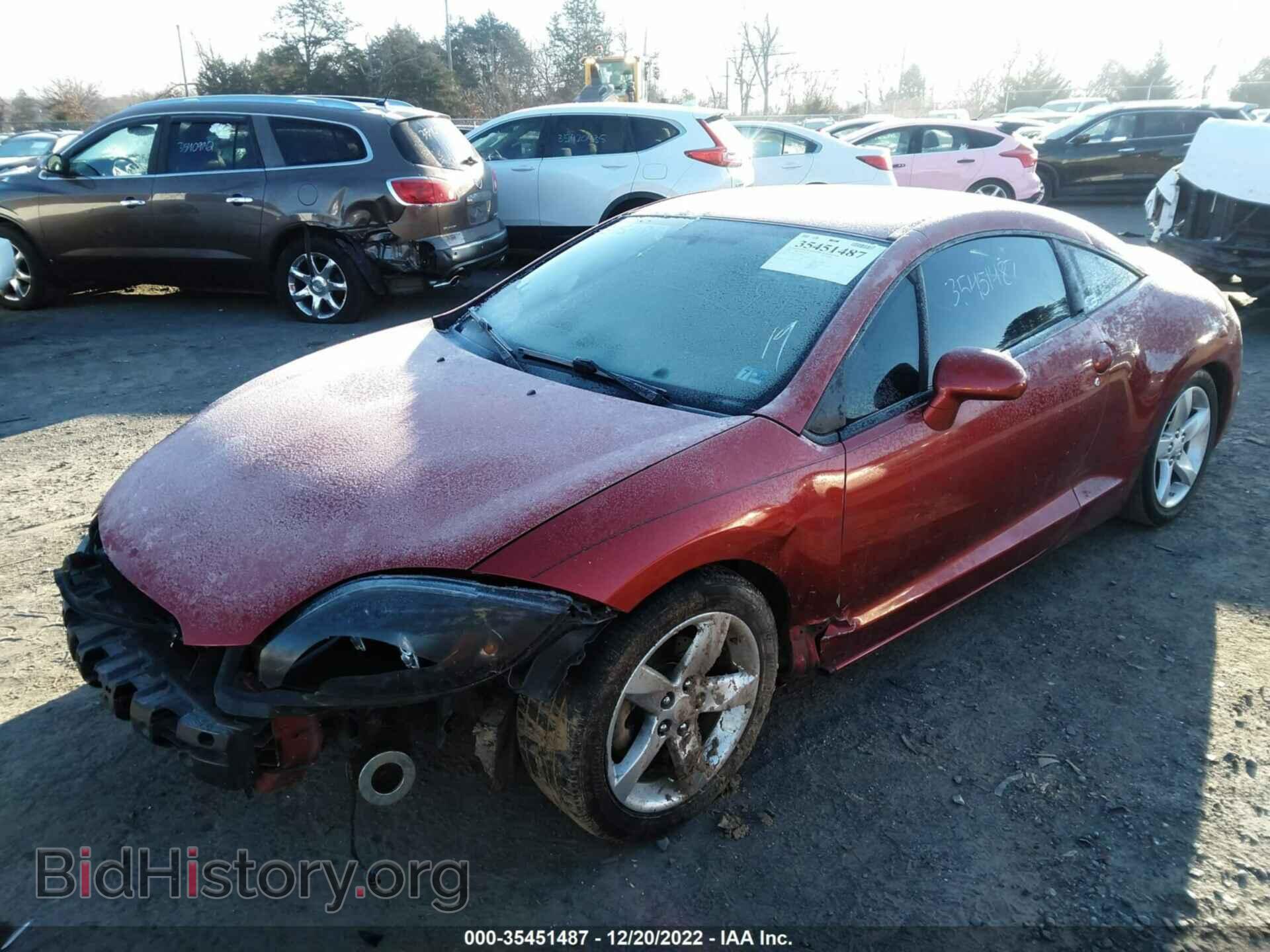 2009 MITSUBISHI ECLIPSE - VIN: 4A3AK24F49E033427 - Фото 2