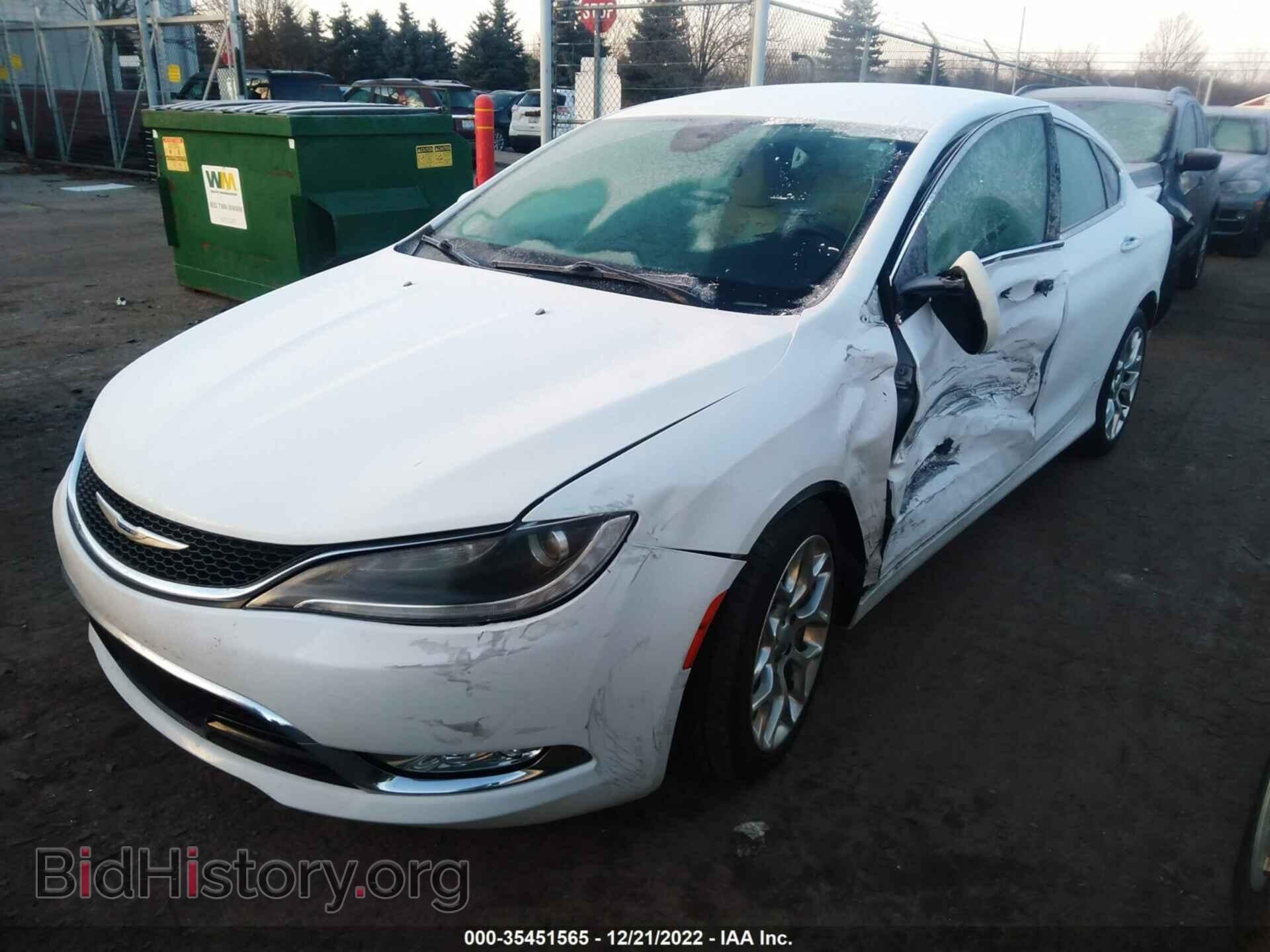 2015 CHRYSLER 200 - VIN: 1C3CCCEG3FN512458 - Фото 2
