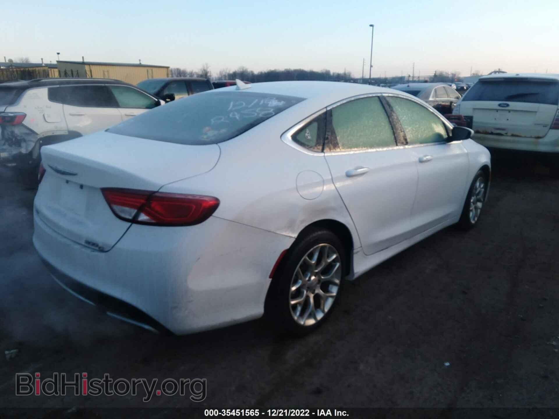 2015 CHRYSLER 200 - VIN: 1C3CCCEG3FN512458 - Фото 4