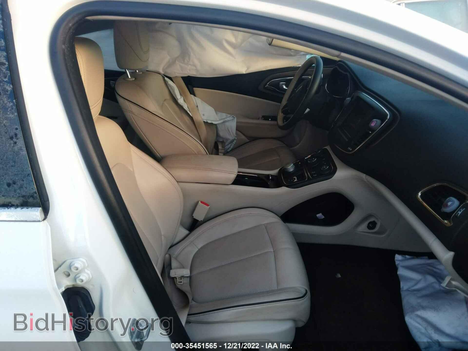 2015 CHRYSLER 200 - VIN: 1C3CCCEG3FN512458 - Фото 5