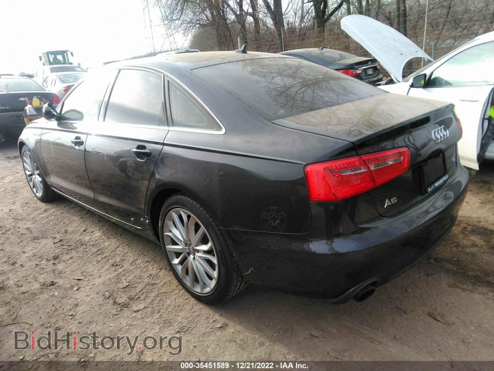 2012 AUDI A6 - VIN: WAUBGAFC2CN025580 - Фото 3