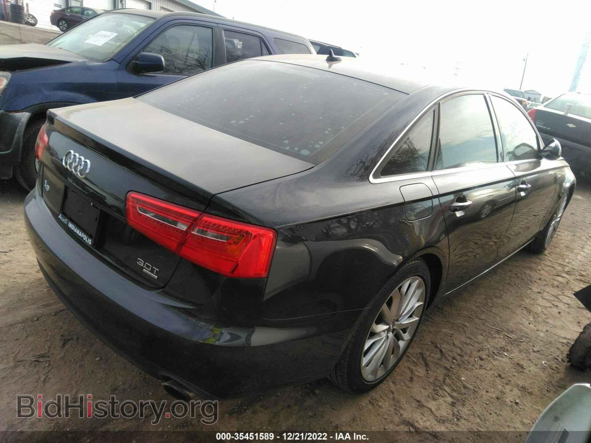 2012 AUDI A6 - VIN: WAUBGAFC2CN025580 - Фото 4