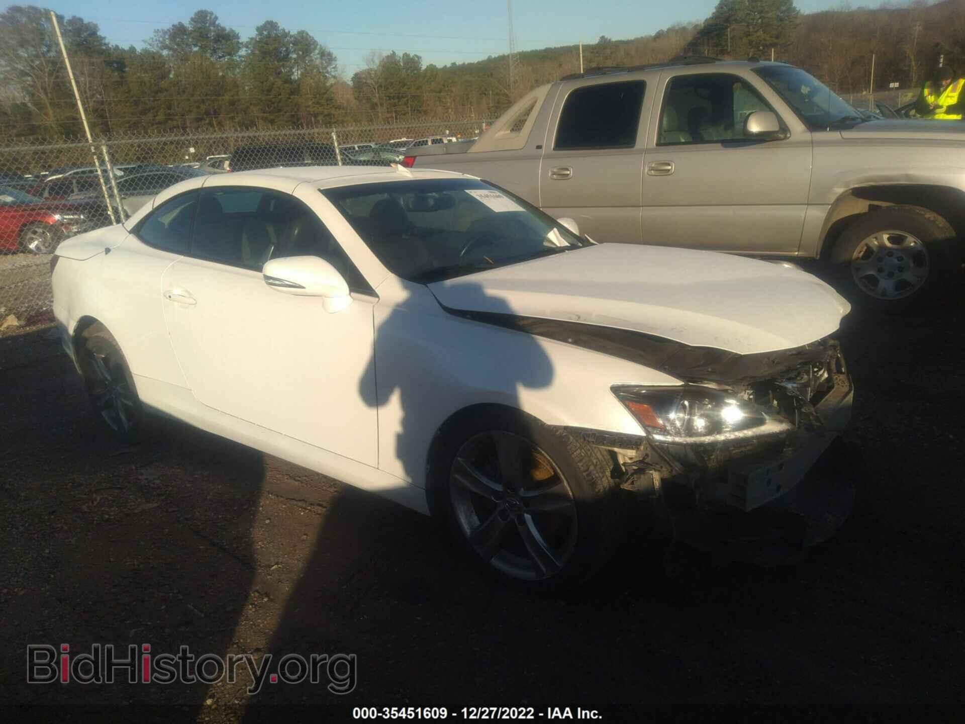 Photo JTHFF2C22C2522377 - LEXUS IS 250C 2012