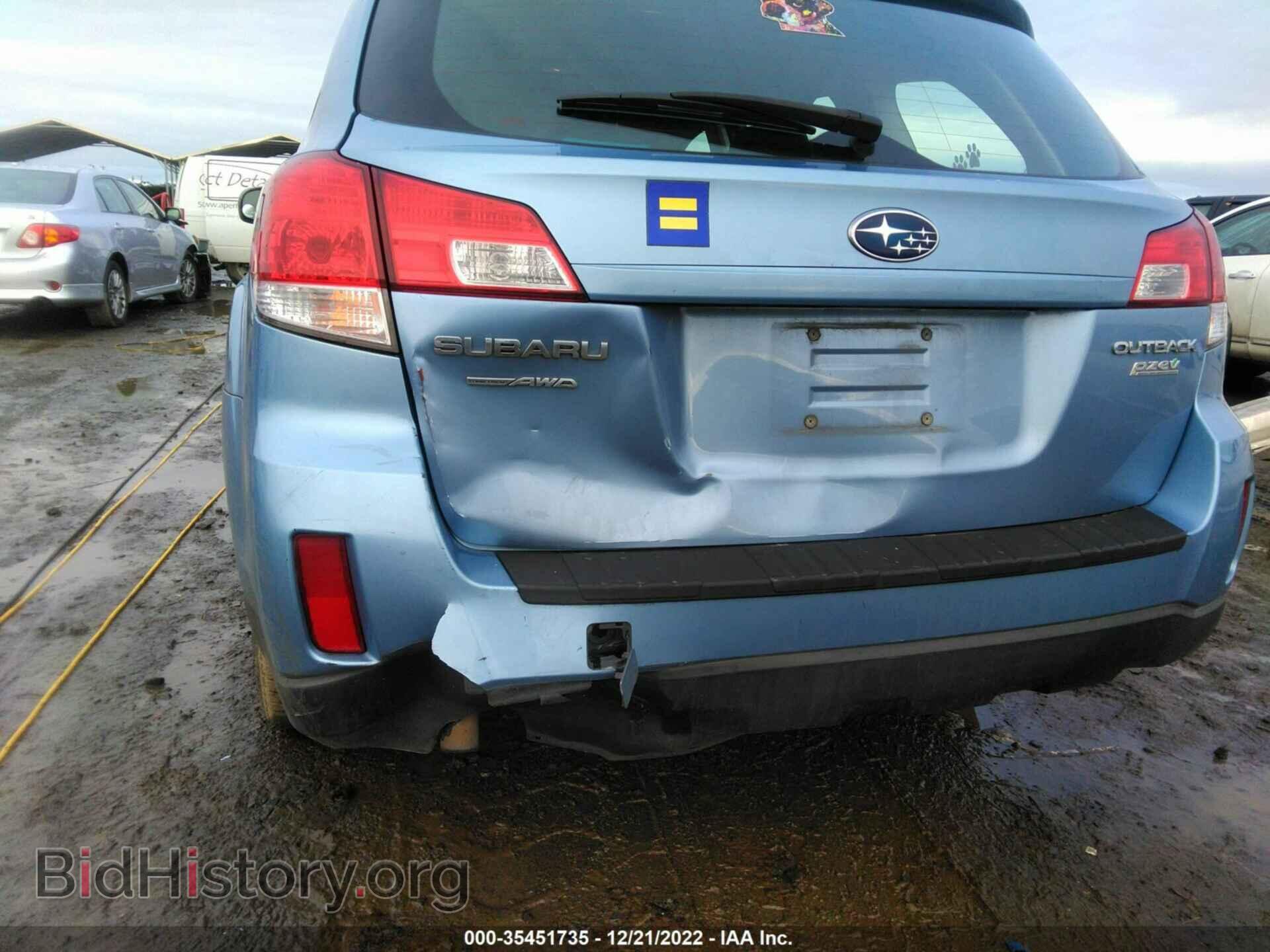 2010 SUBARU OUTBACK - VIN: 4S4BRBAC8A3364259 - Фото 6
