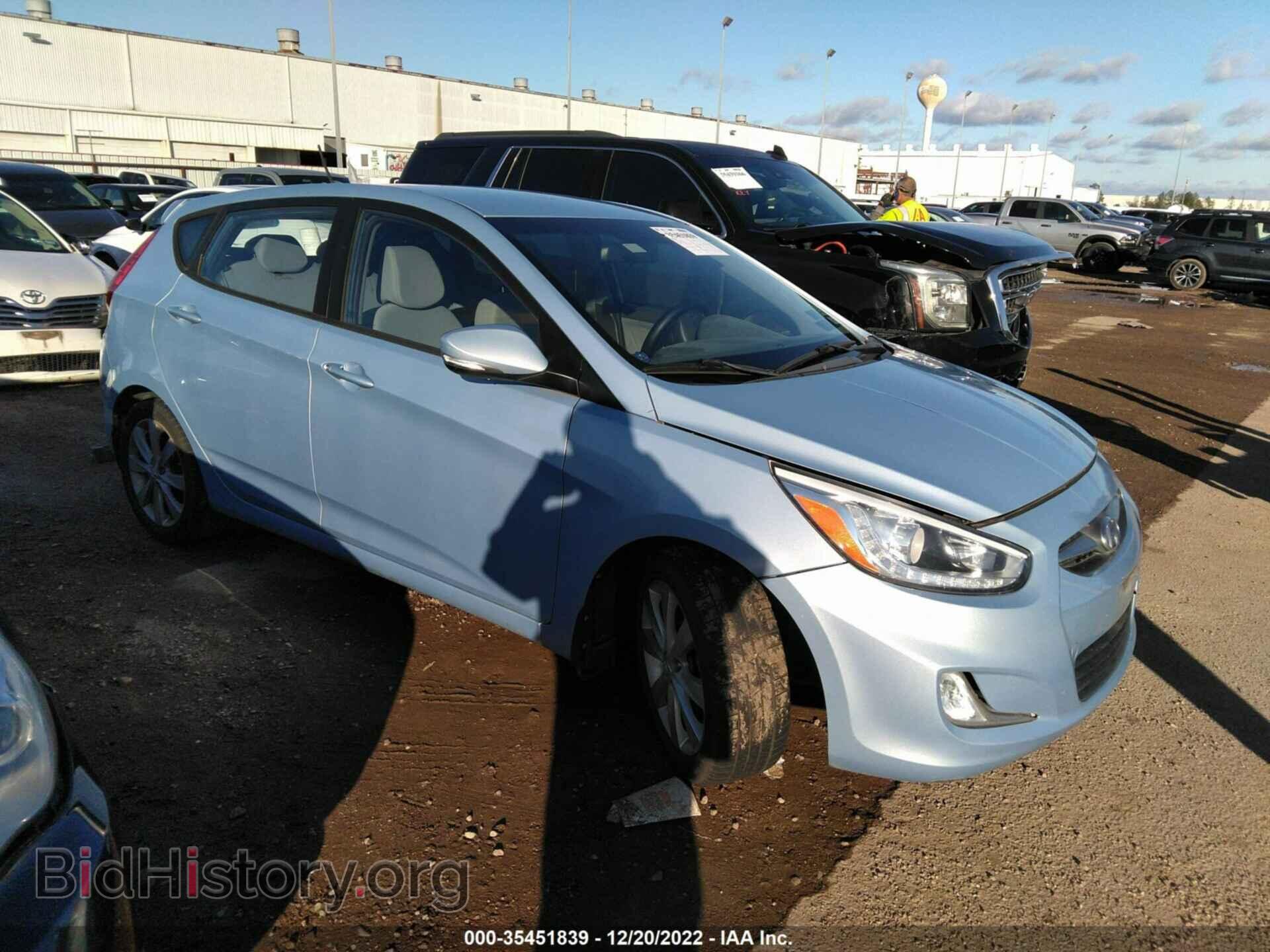 Photo KMHCU5AE3EU153914 - HYUNDAI ACCENT 2014