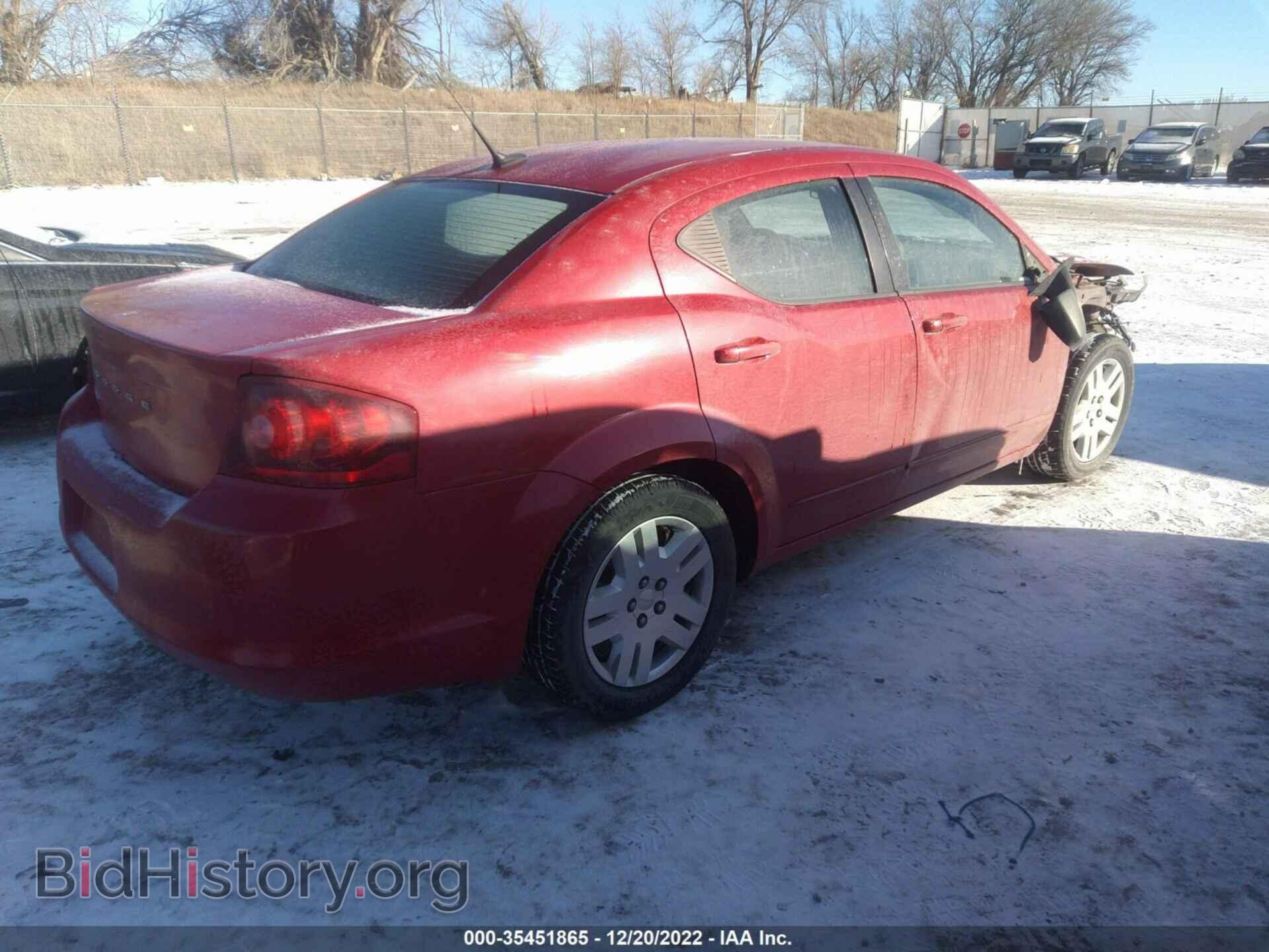2011 DODGE AVENGER - VIN: 1B3BD4FB2BN540664 - Фото 4