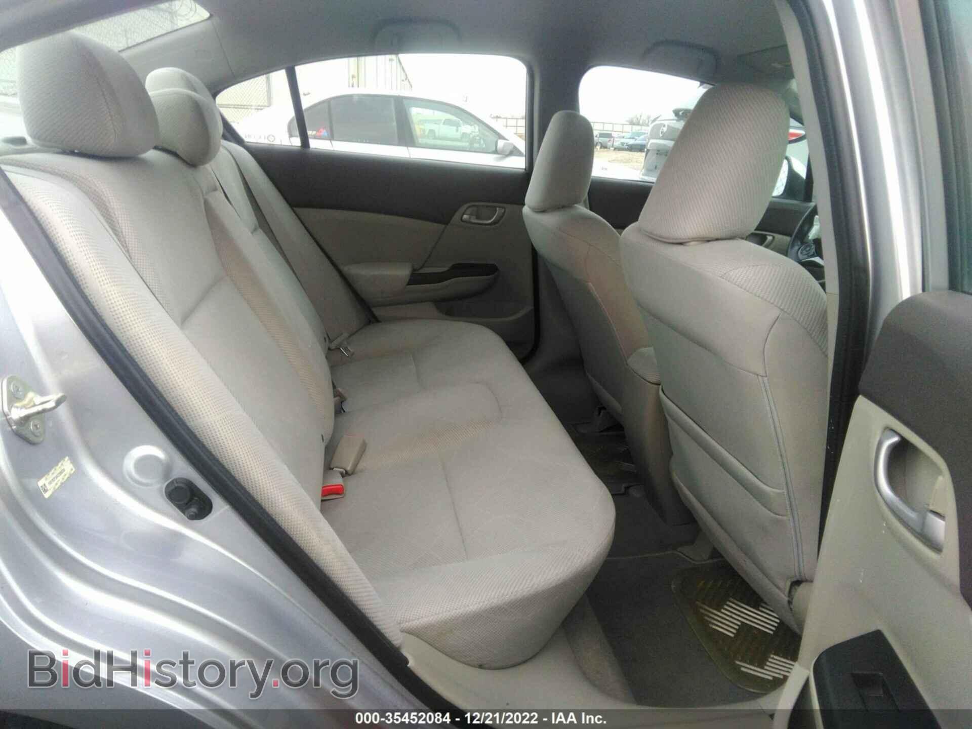 2012 HONDA CIVIC SDN - VIN: 19XFB2F54CE066534 - Фото 8