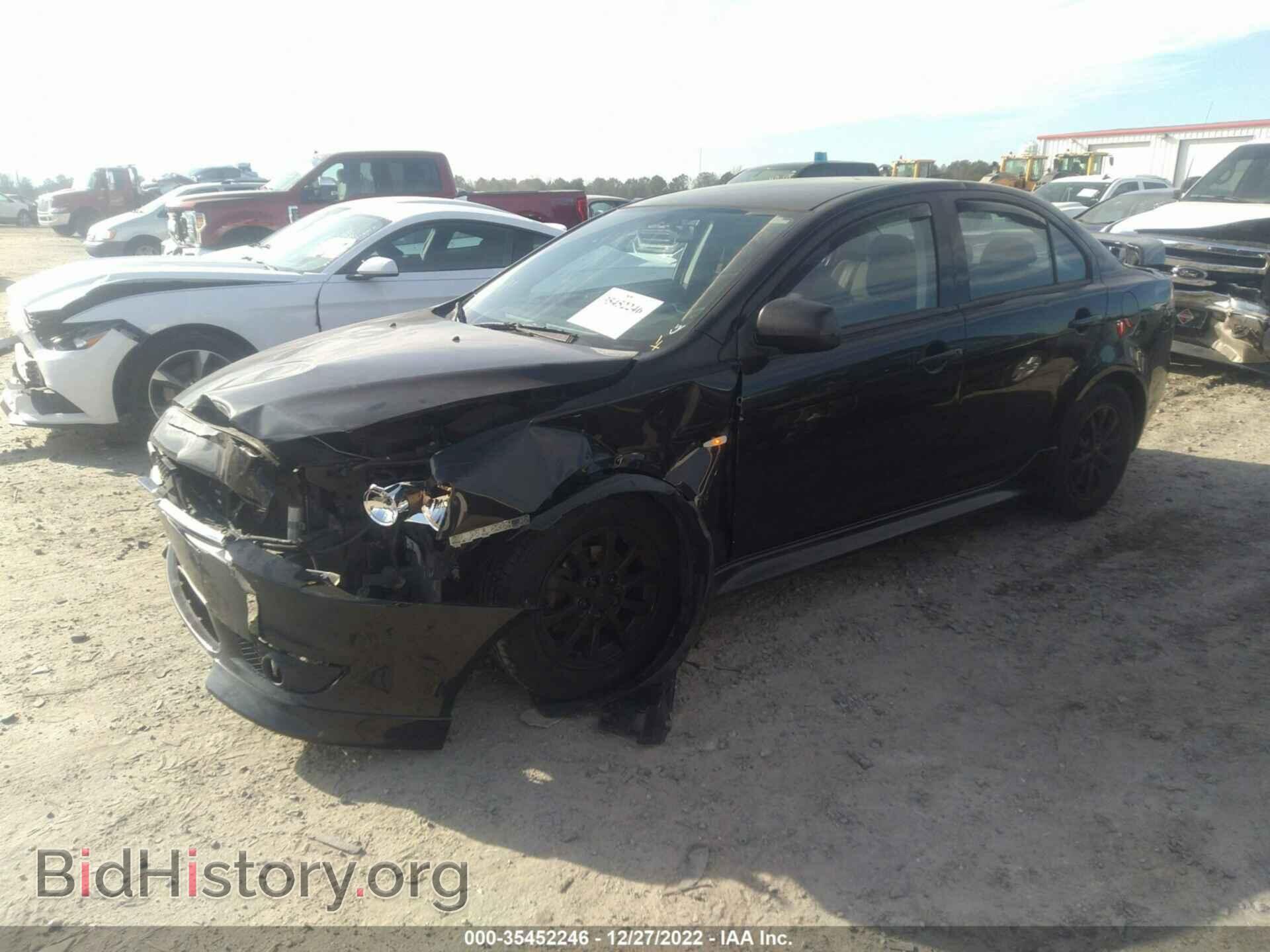2012 MITSUBISHI LANCER - VIN: JA32V2FW4CU022872 - Фото 2