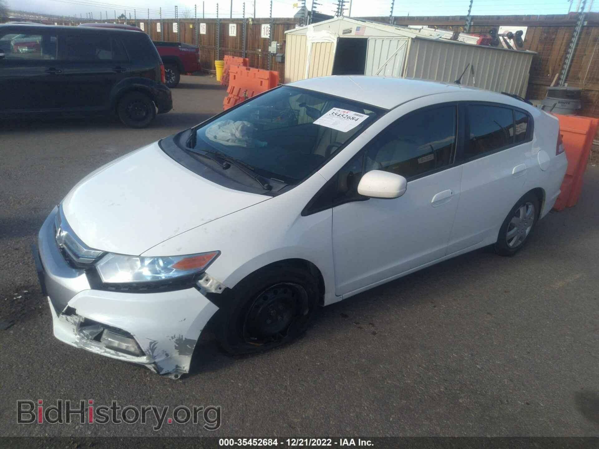 2012 HONDA INSIGHT - VIN: JHMZE2H38CS000189 - Фото 2