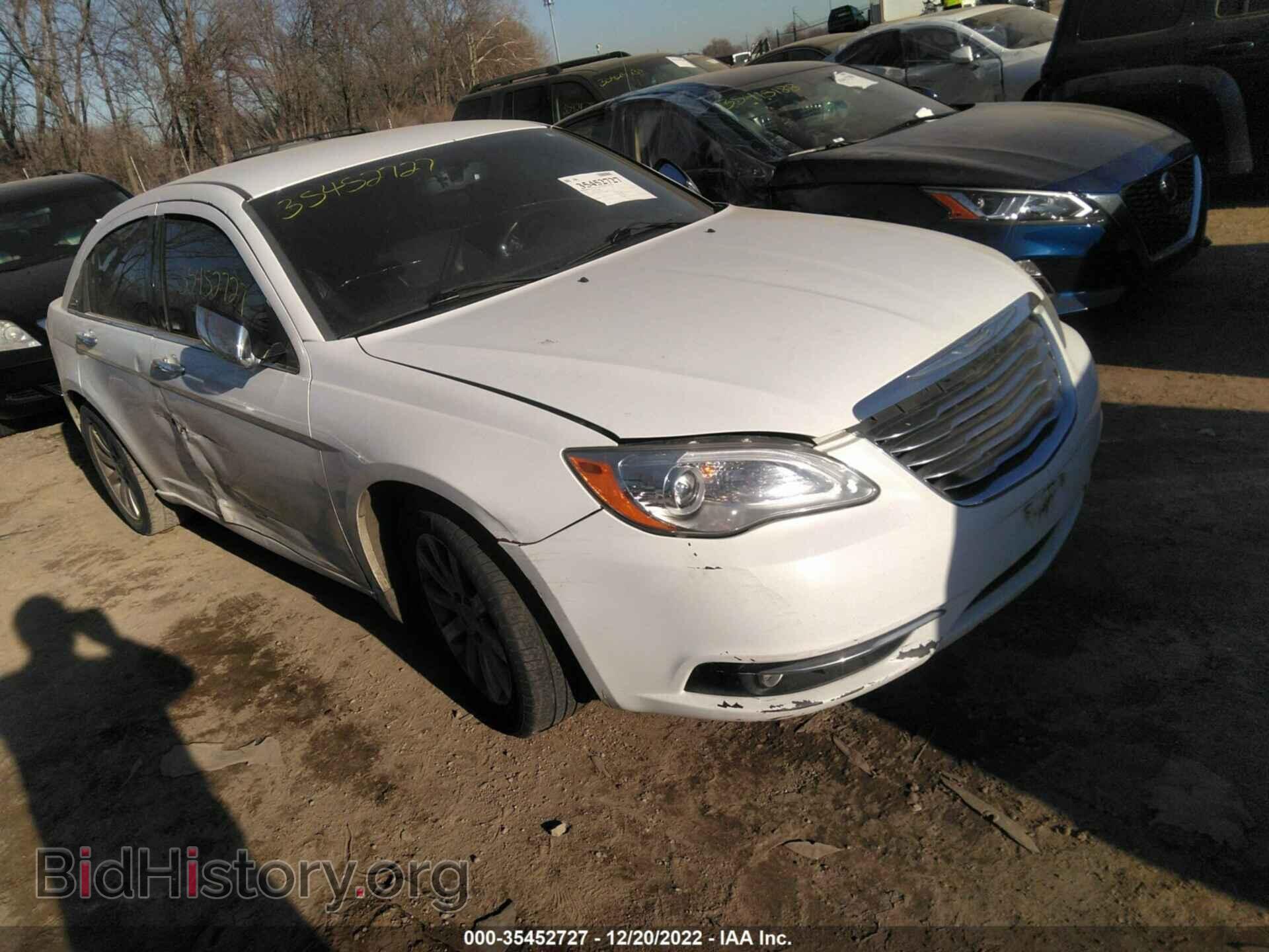 Фотография 1C3CCBCG3DN573335 - CHRYSLER 200 2013