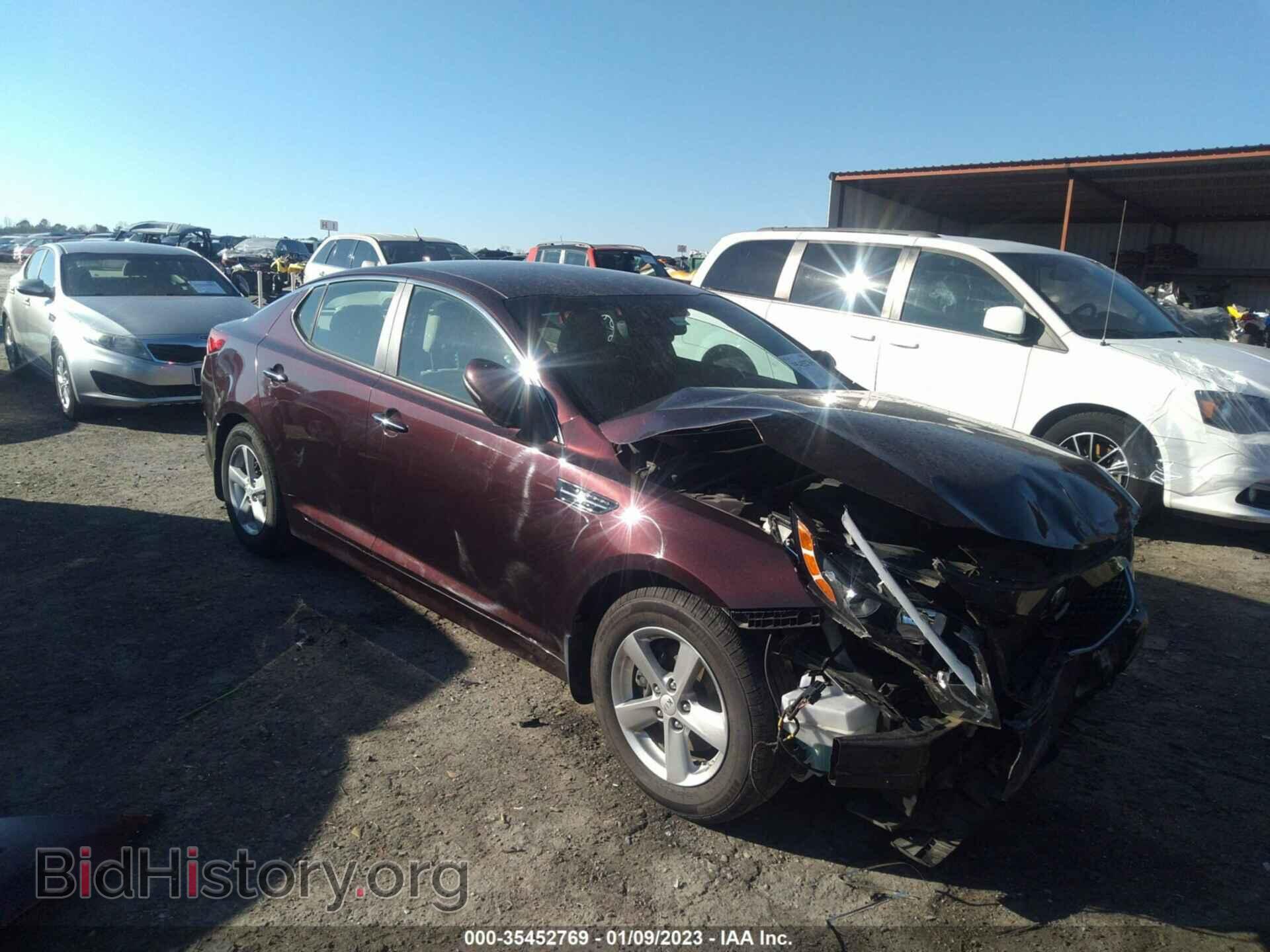 Фотография 5XXGM4A70EG331155 - KIA OPTIMA 2014
