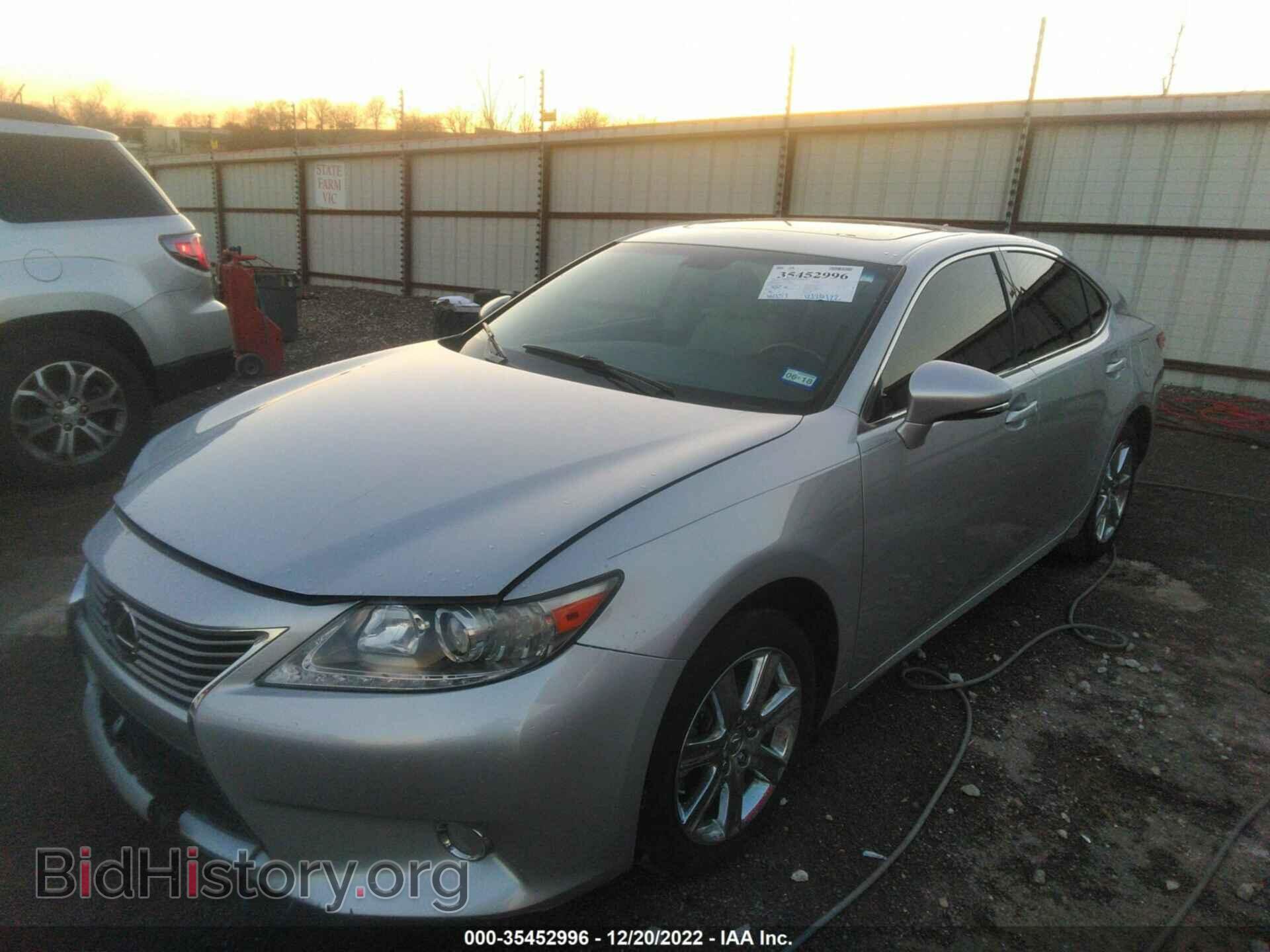 2013 LEXUS ES 350 - VIN: JTHBK1GG2D2010839 - Фото 2