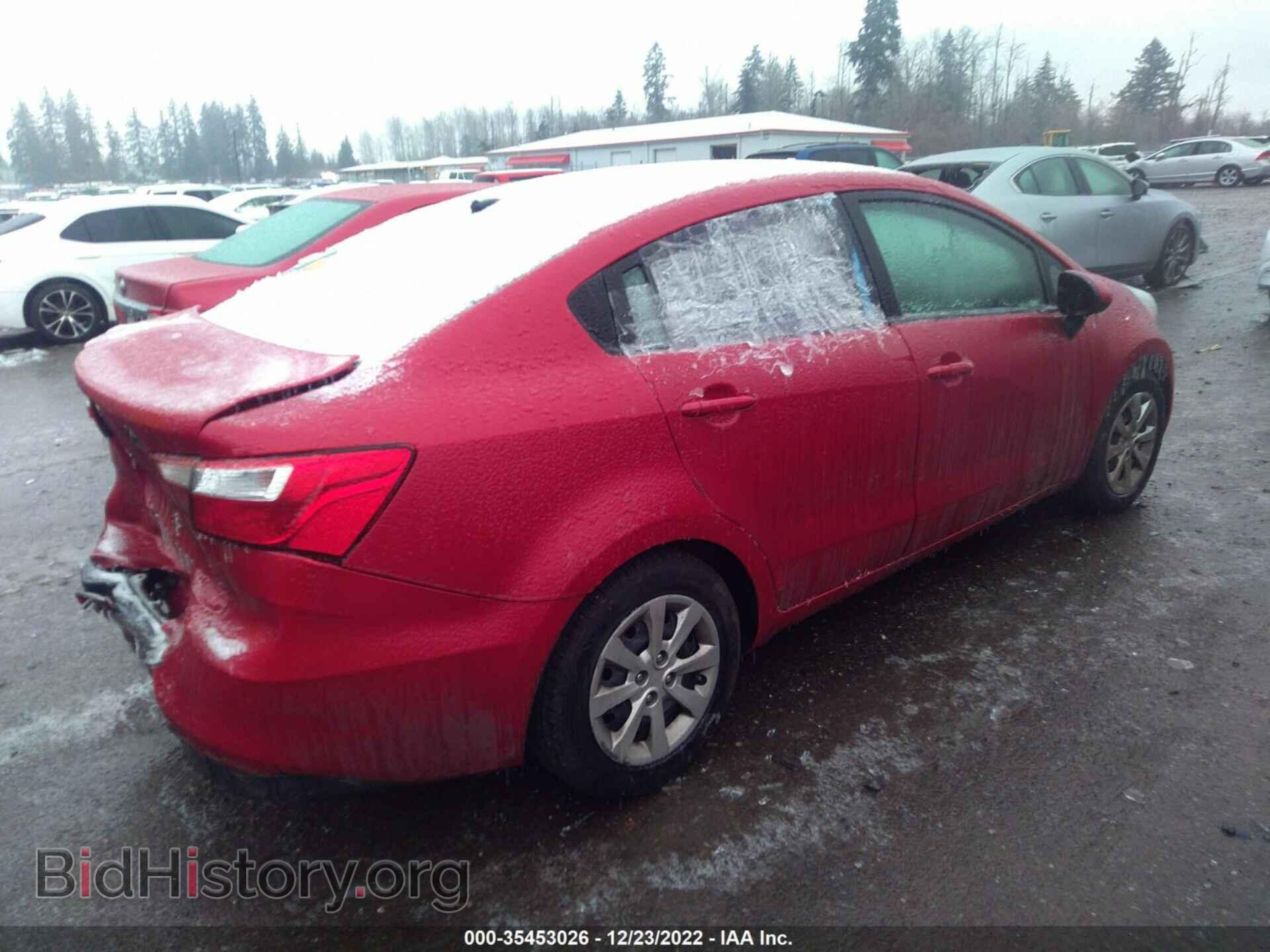2017 KIA RIO - VIN: KNADM4A34H6016035 - Фото 4