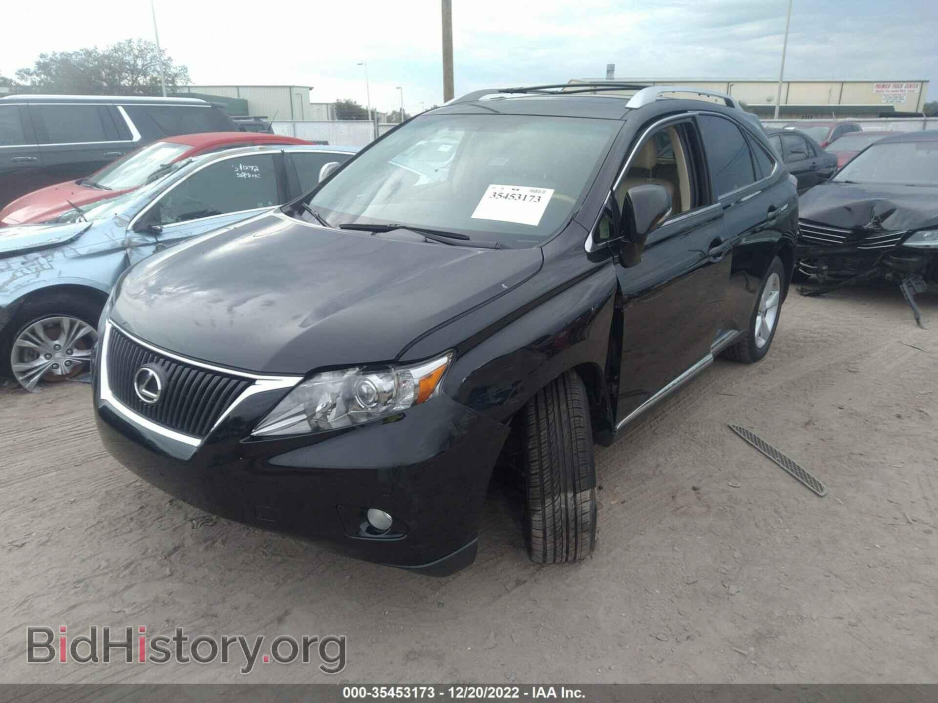 2011 LEXUS RX 350 - VIN: 2T2BK1BA5BC110741 - Фото 2