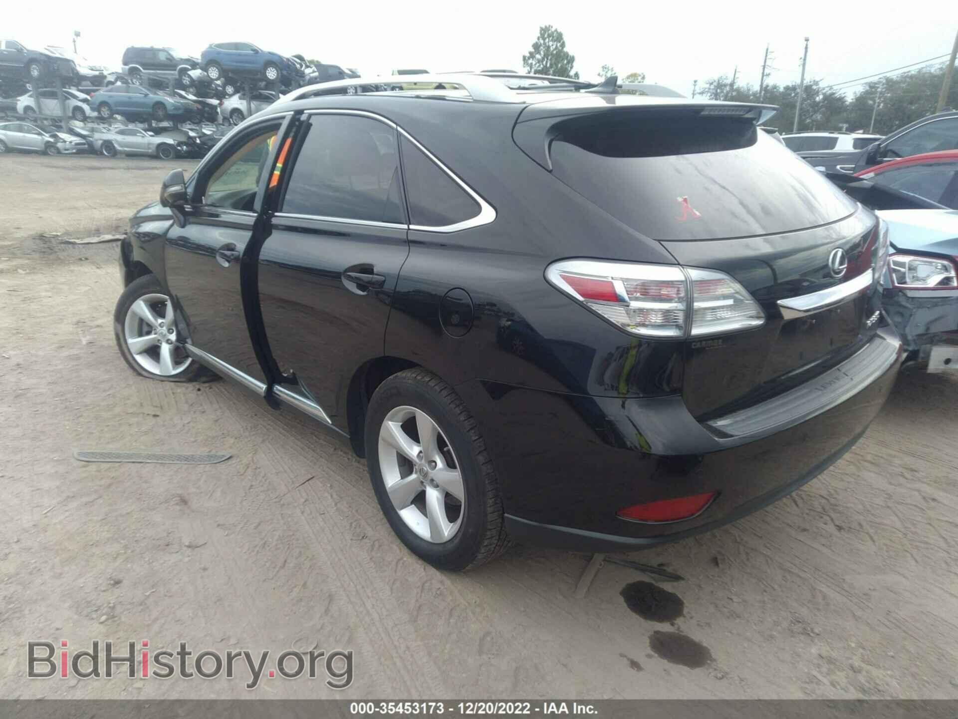 2011 LEXUS RX 350 - VIN: 2T2BK1BA5BC110741 - Фото 3
