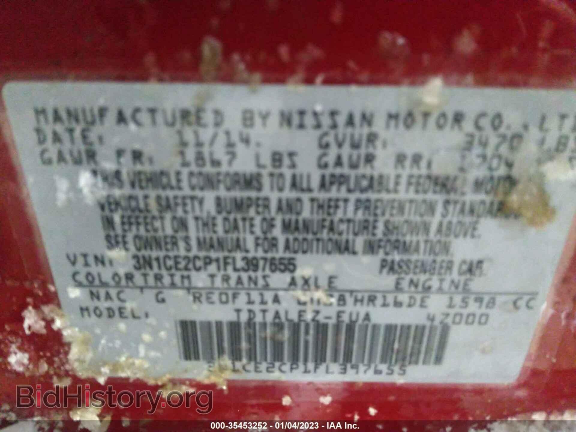 2015 NISSAN VERSA NOTE - VIN: 3N1CE2CP1FL397655 - Photo 9