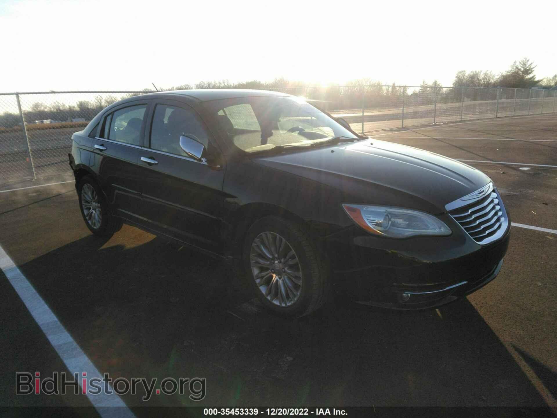 Фотография 1C3CCBCBXCN207648 - CHRYSLER 200 2012