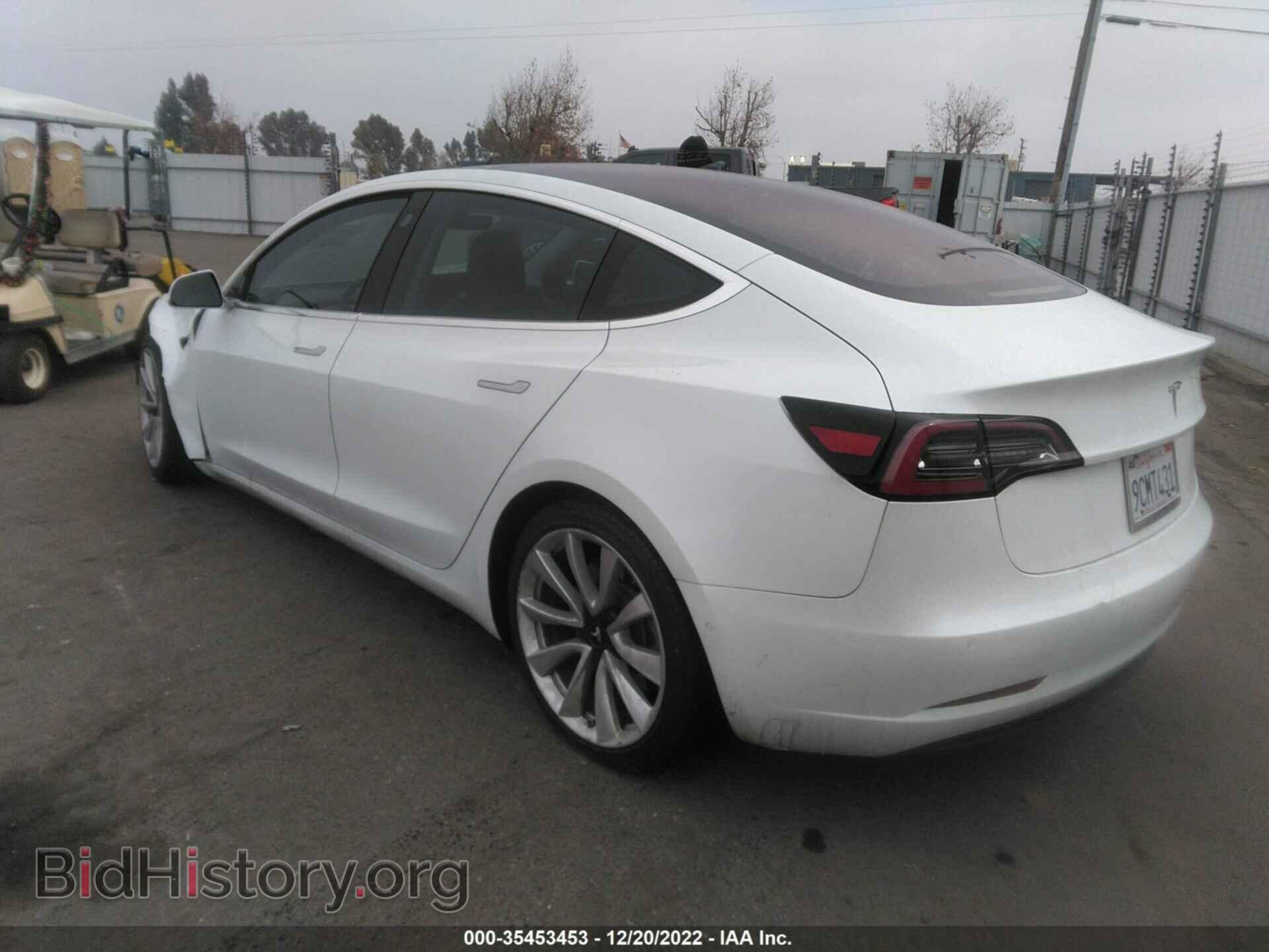 2018 TESLA MODEL 3 - VIN: 5YJ3E1EA7JF052640 - Фото 3