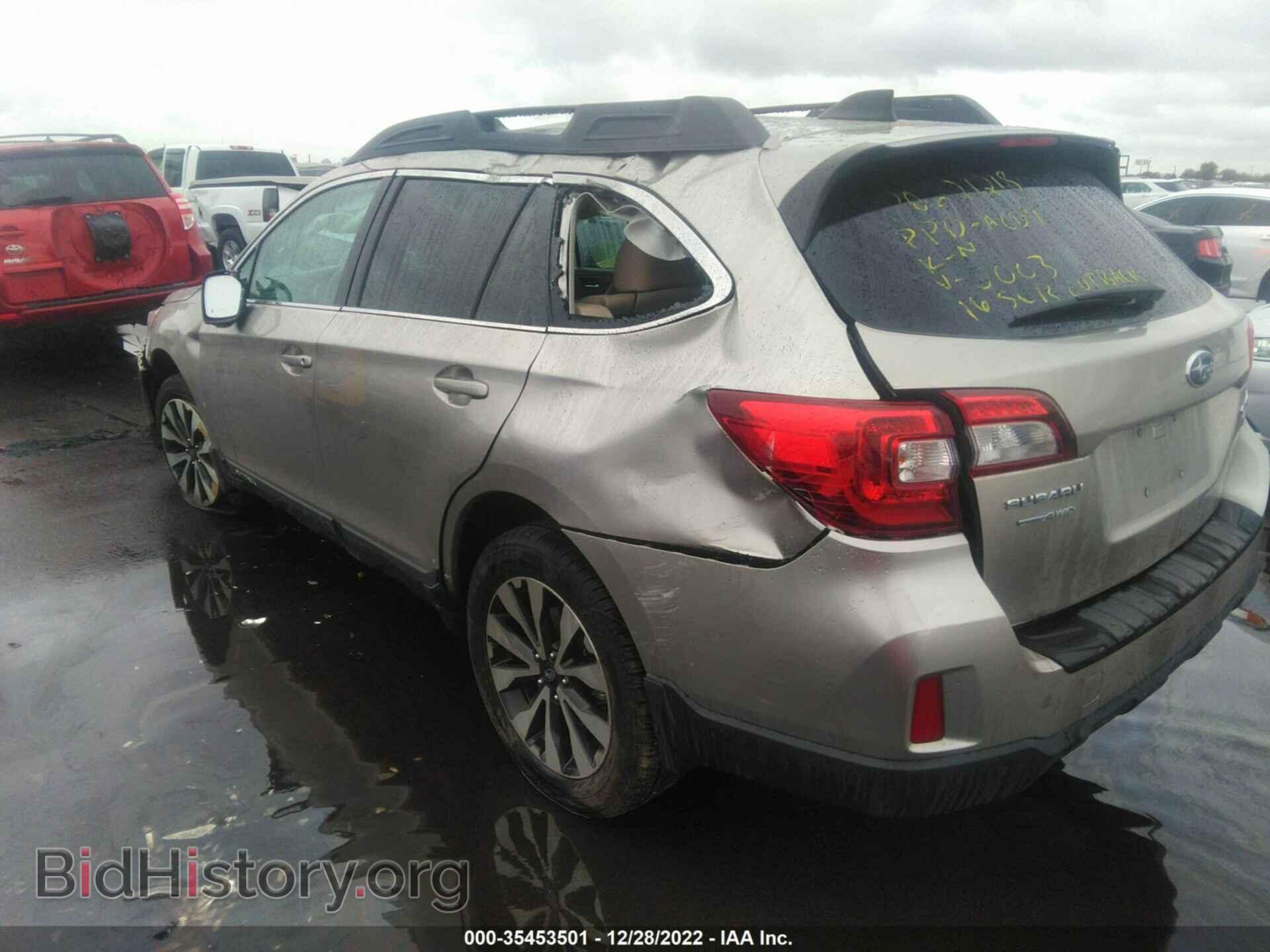 2016 SUBARU OUTBACK - VIN: 4S4BSENCXG3240003 - Photo 3