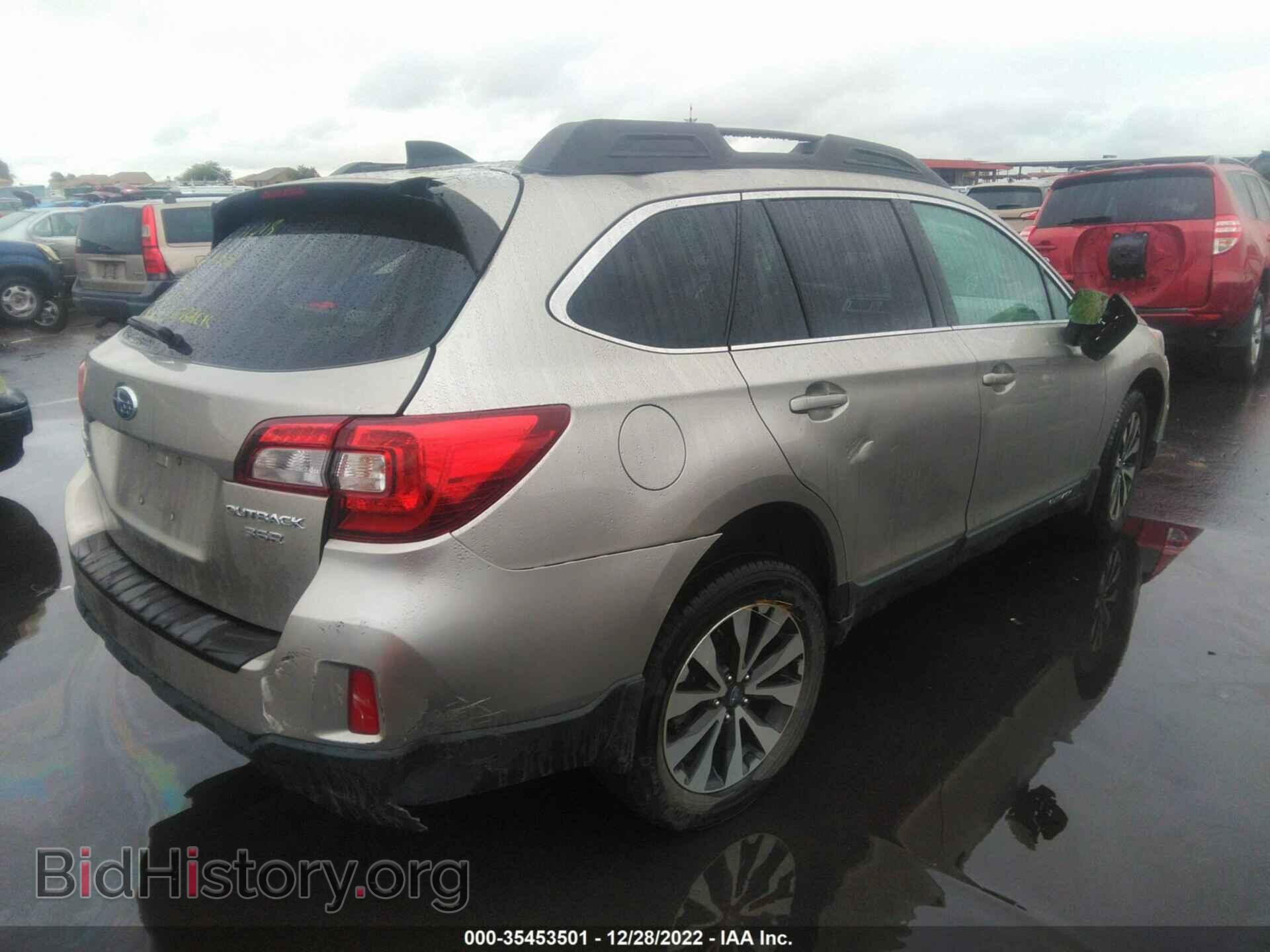 2016 SUBARU OUTBACK - VIN: 4S4BSENCXG3240003 - Photo 4
