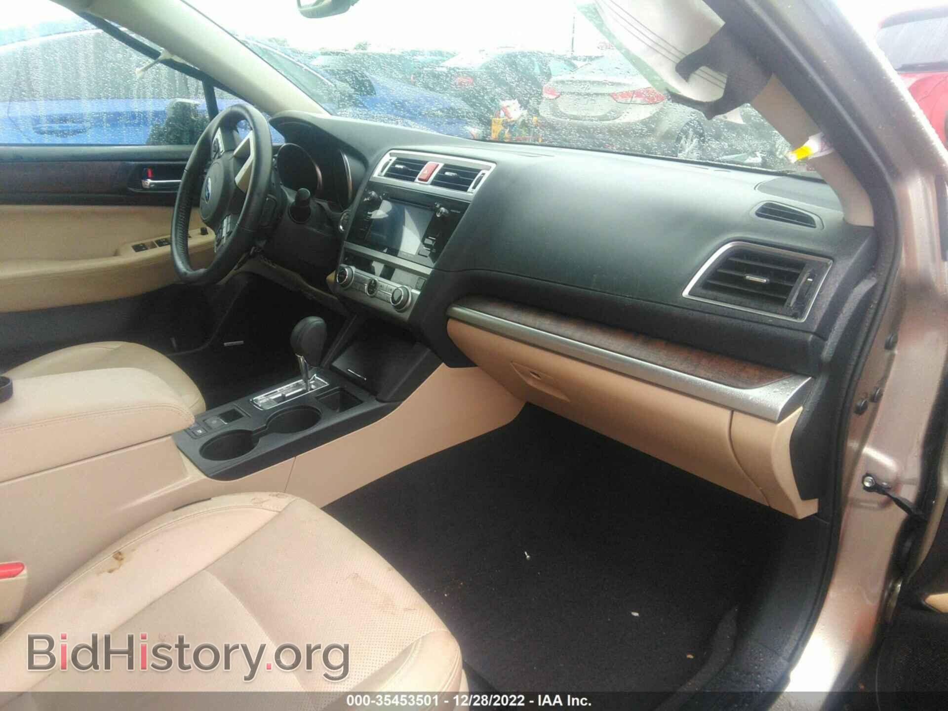 2016 SUBARU OUTBACK - VIN: 4S4BSENCXG3240003 - Photo 5