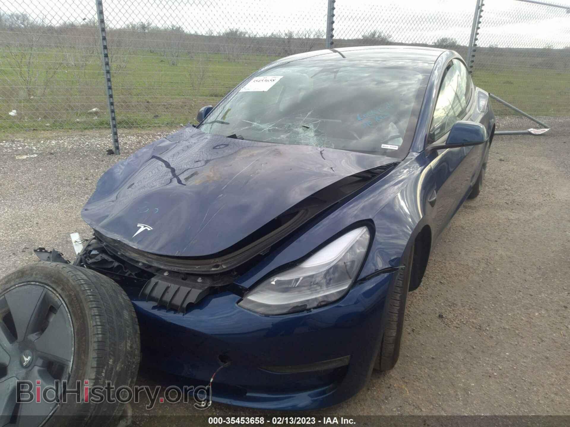 2022 TESLA MODEL 3 - VIN: 5YJ3E1EB0NF324976 - Photo 2